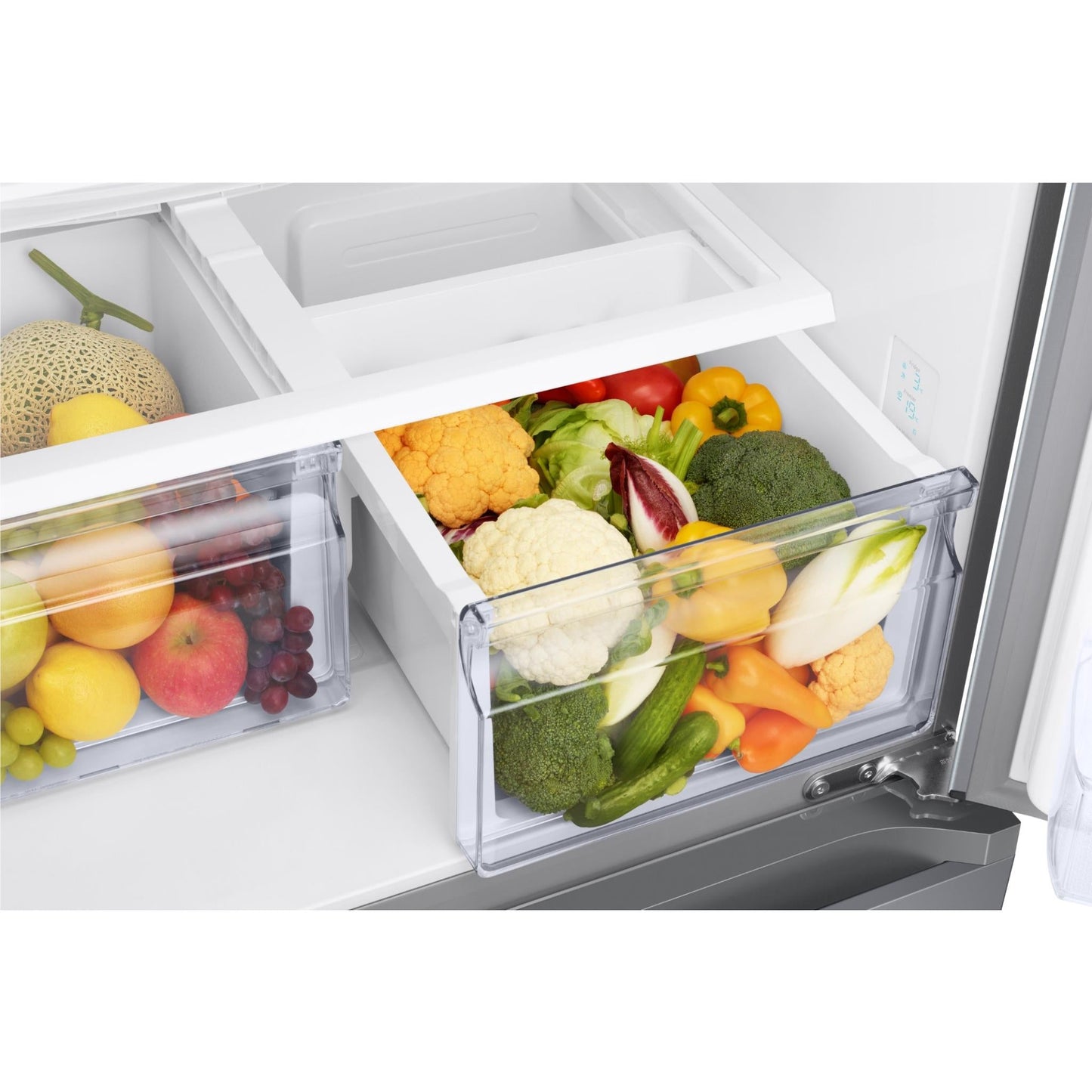 Samsung SRF5300SD 495L French Door Fridge (Silver)