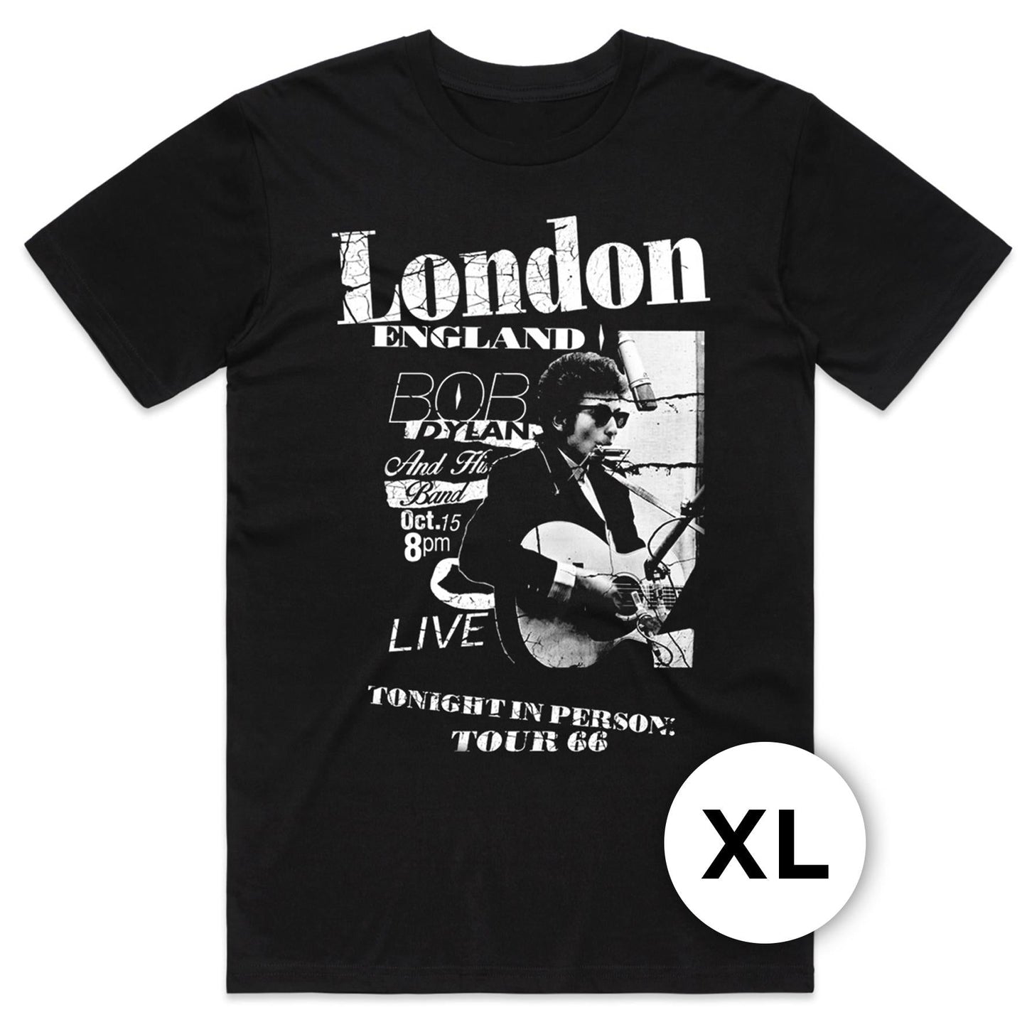 Bob Dylan - Live in London T-Shirt (XL)