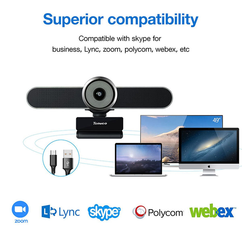 Tenveo TEVO-VA4K All-in-One 4K Portable Conference Camera