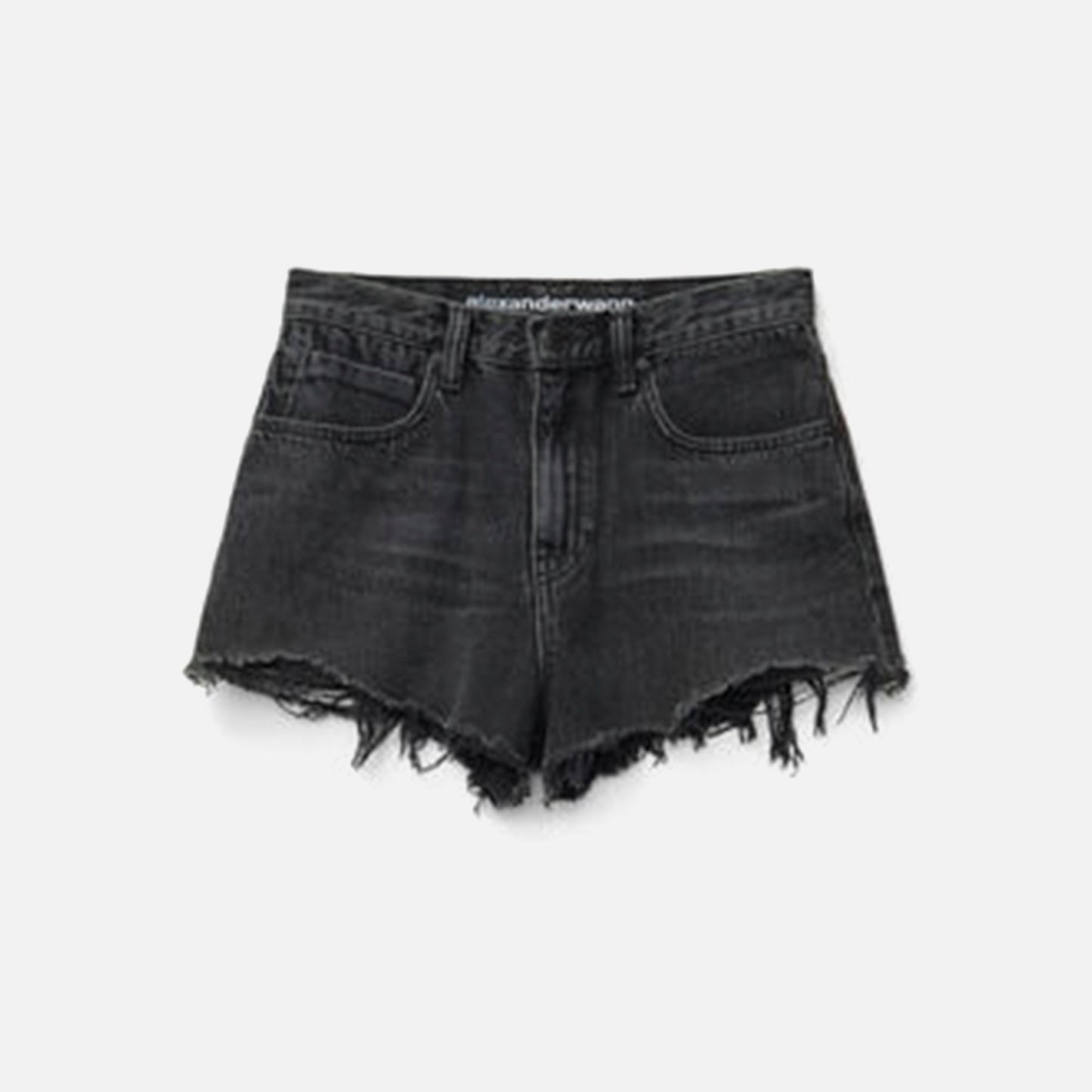 TbyAlexanderWang Denim Bite Short - Grey Aged