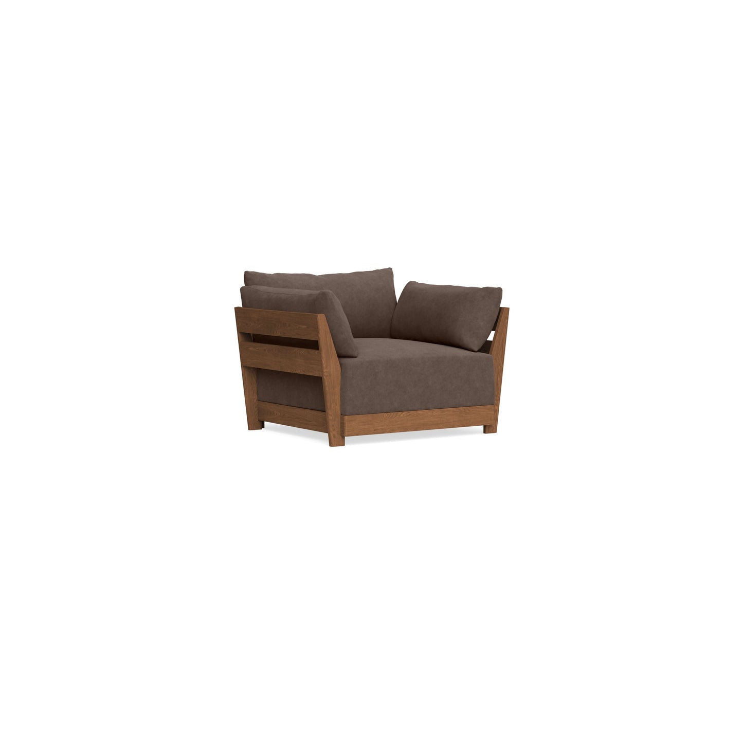 Modular Bondi Espresso Armchair in Chocolate | Classic Blend