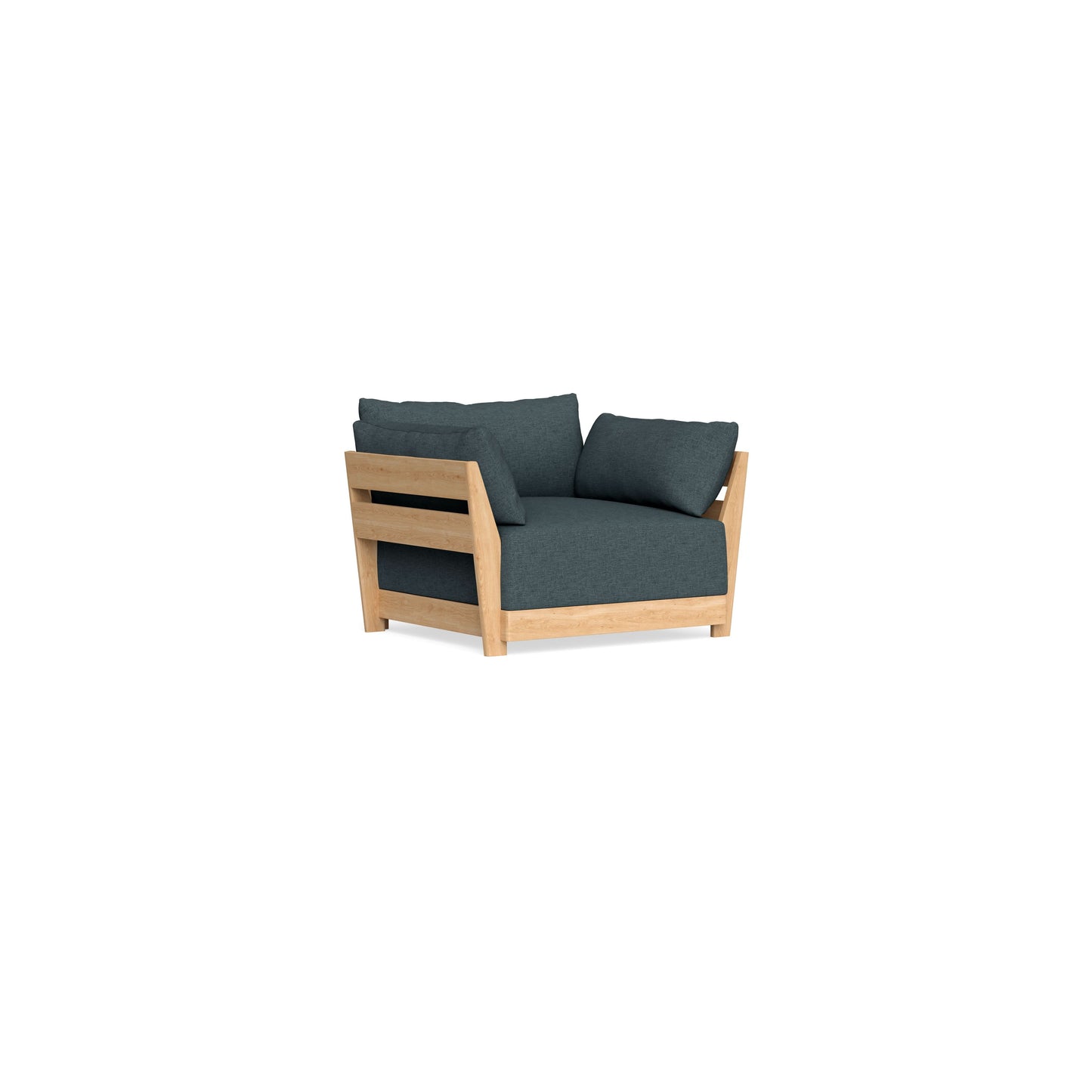 Slipcover Only - Modular Bondi Armchair in Ocean Gray