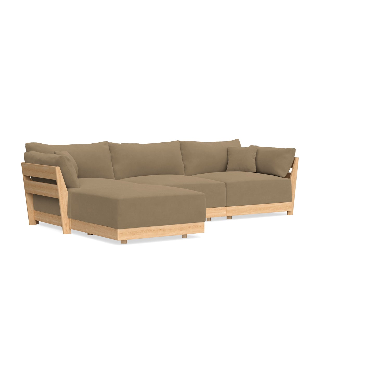 Slipcover Only - Modular Bondi 3-Seater Sectional in Macchiato