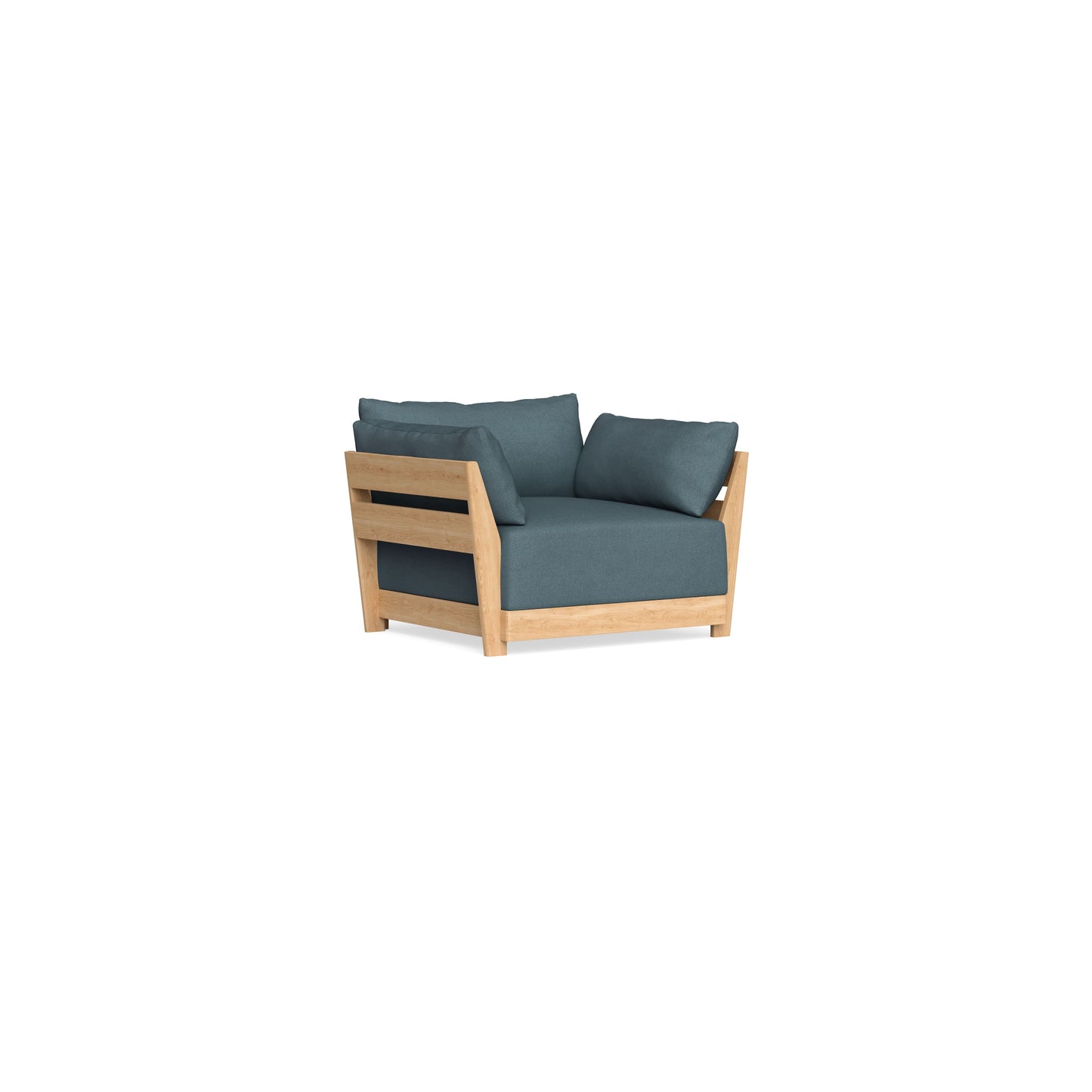 Slipcover Only - Modular Bondi Armchair in Slate Blue