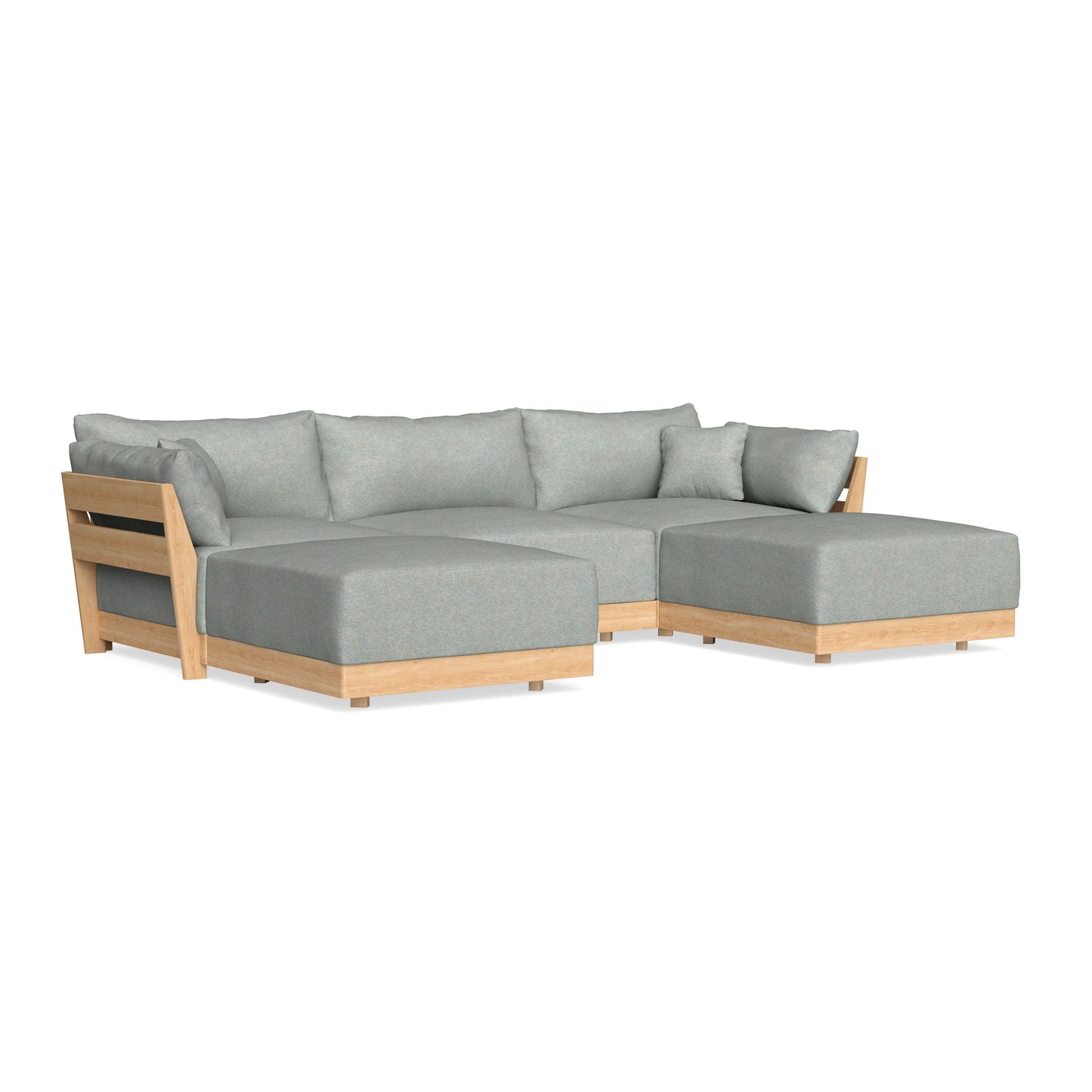 Slipcover Only - Modular Bondi 3-Seater U-Sectional in Spa