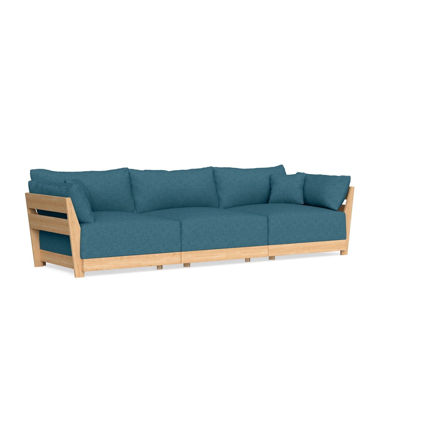 Slipcover Only - Modular Bondi 3-Seater Sofa in Aegean Blue