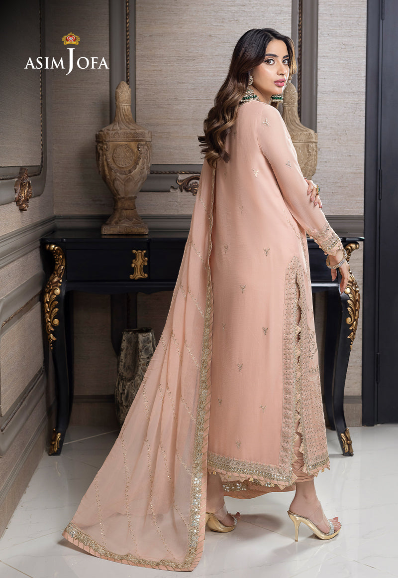 AJJM-04 EMBROIDERED CHIFFON 3 PCS