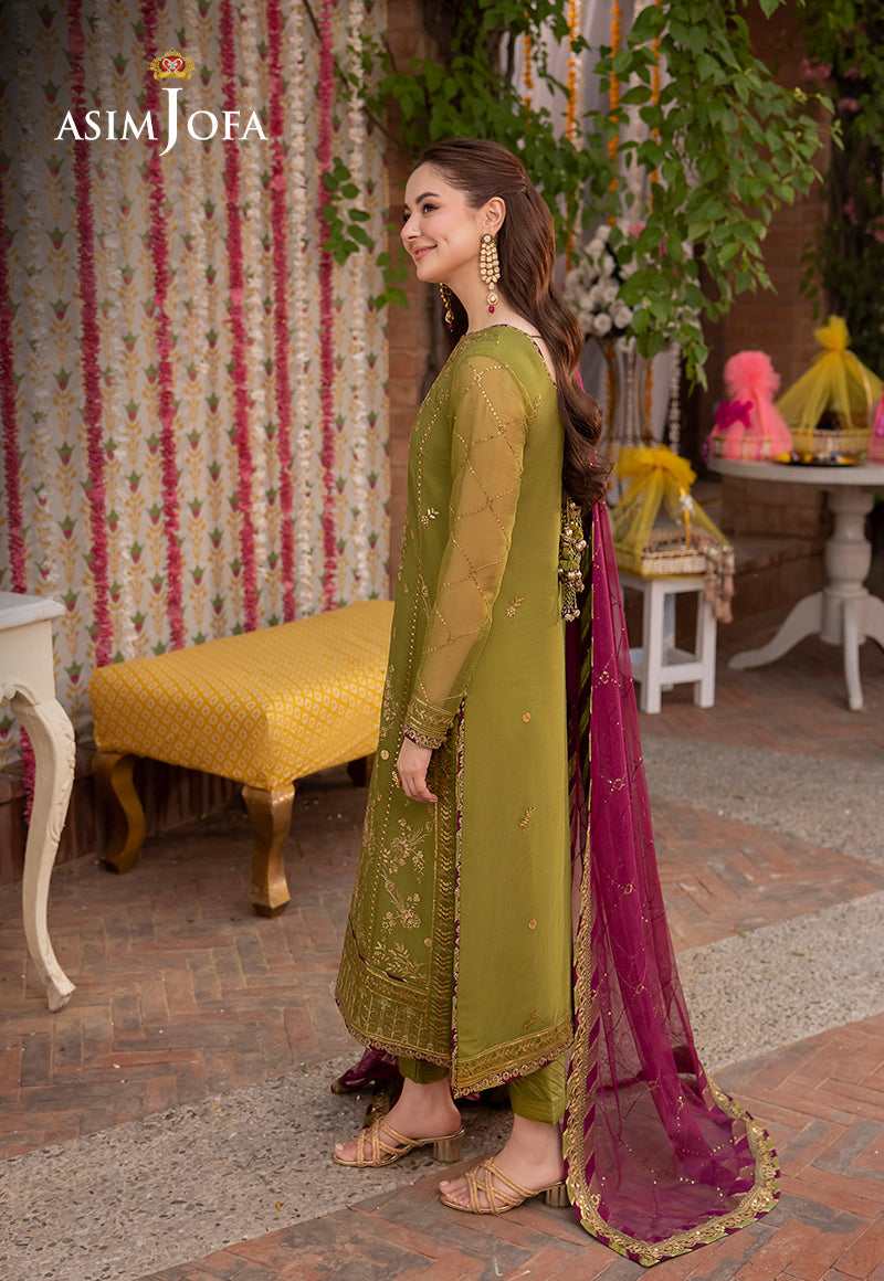 AJMJ-16 EMBROIDERED CHIFFON 3 PCS