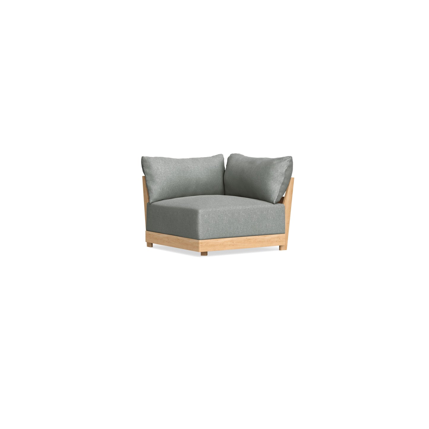 Slipcover Only - Modular Bondi Corner Chair in Storm Gray