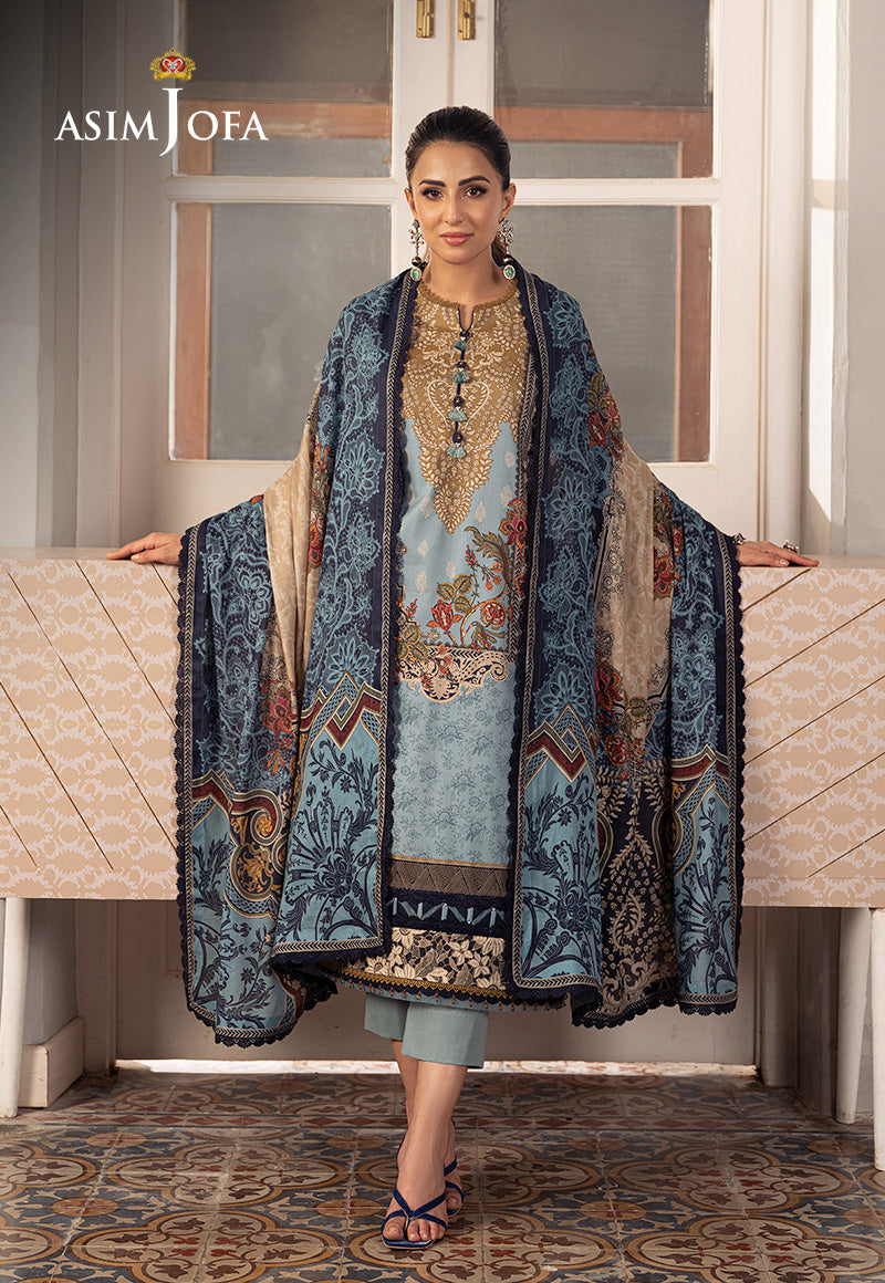 AJARP-27 PRINTED LAWN 3 PCS
