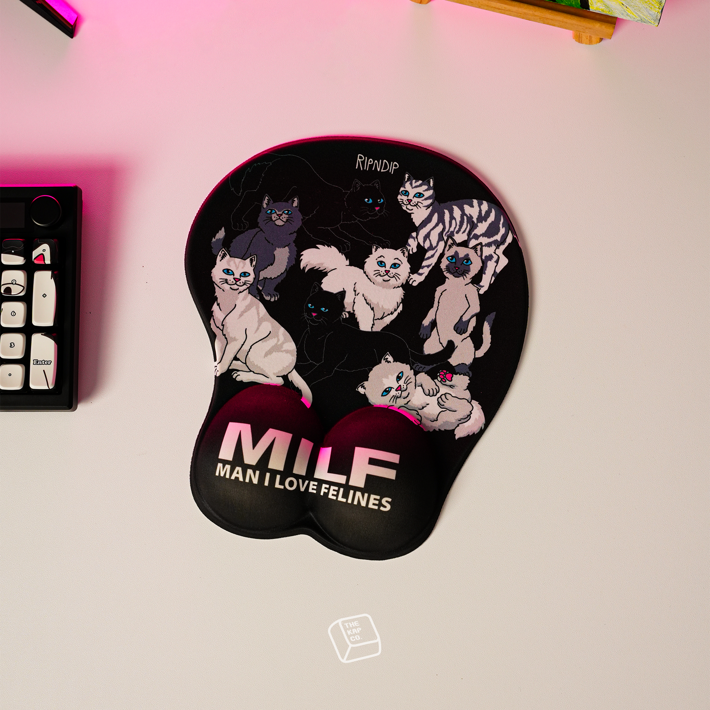 Man I Love Felines Mousepad (Asst)