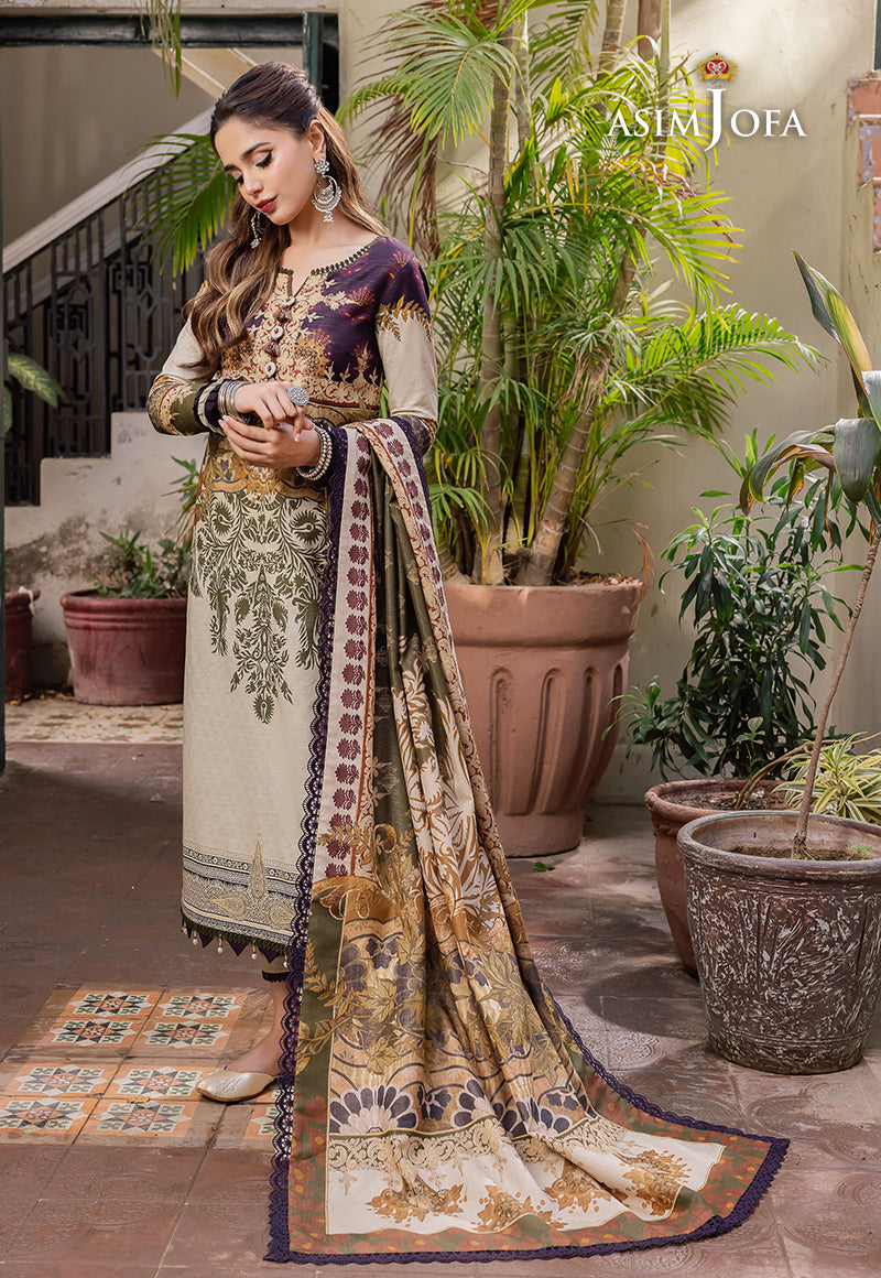 AJRW-12 EMBROIDERED 3 PCS