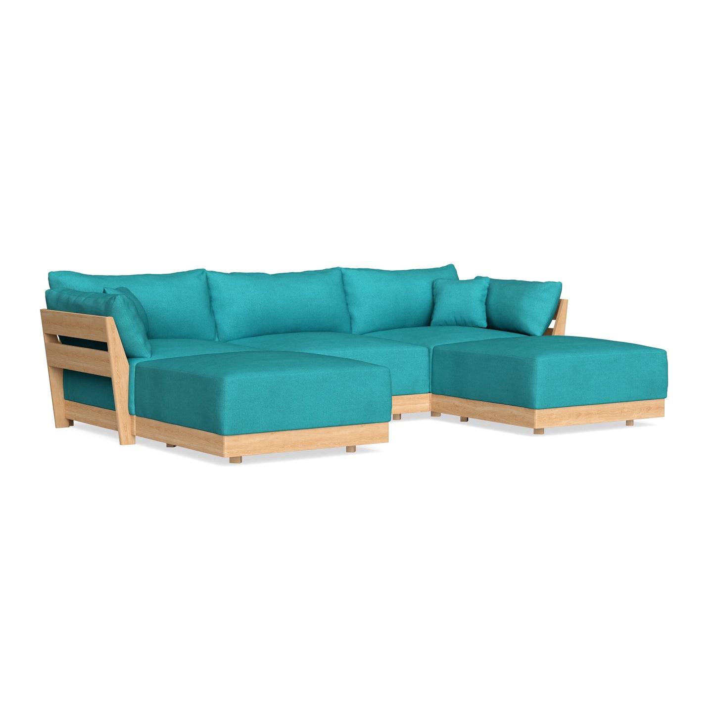 Slipcover Only - Modular Bondi 3-Seater U-Sectional in Pool