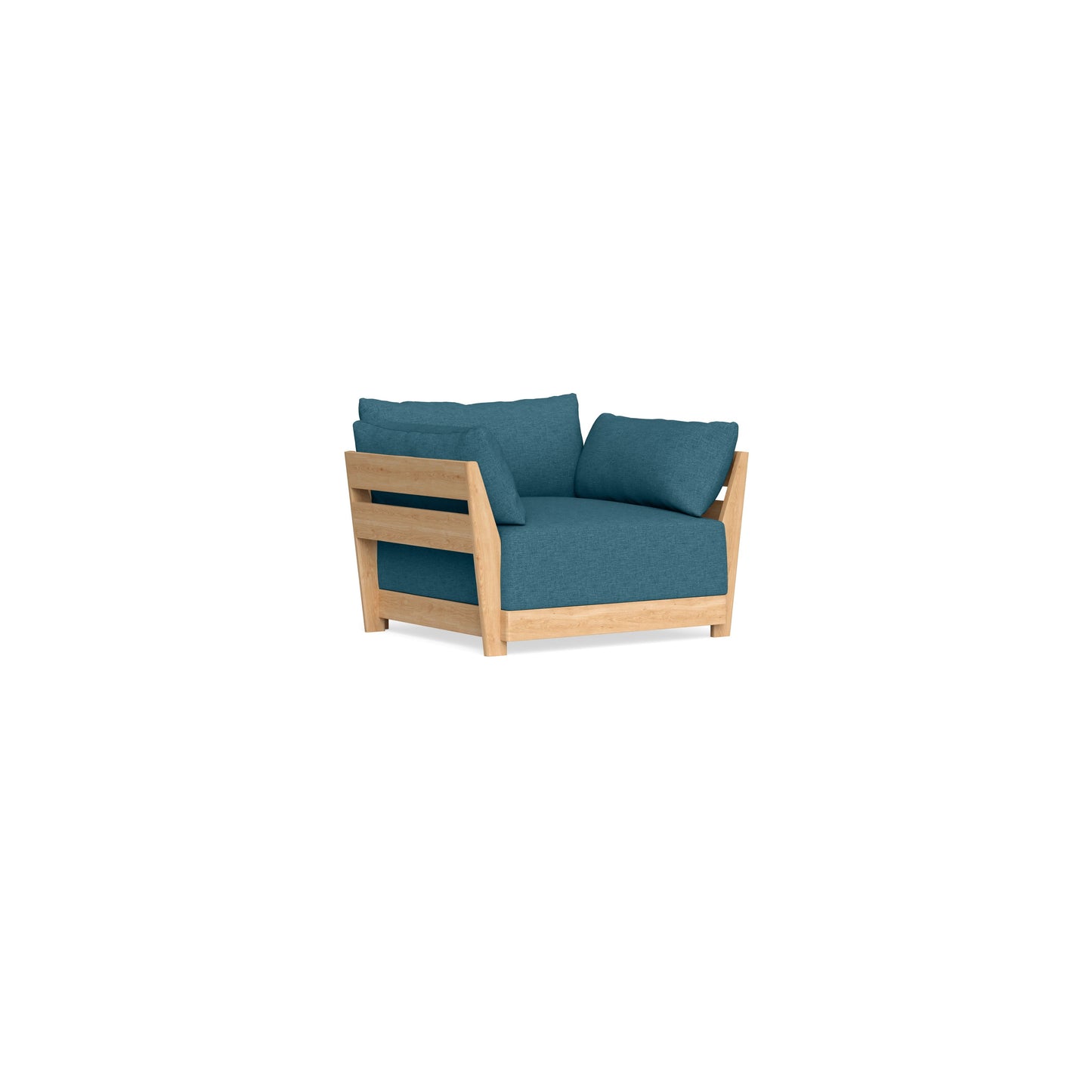 Slipcover Only - Modular Bondi Armchair in Aegean Blue