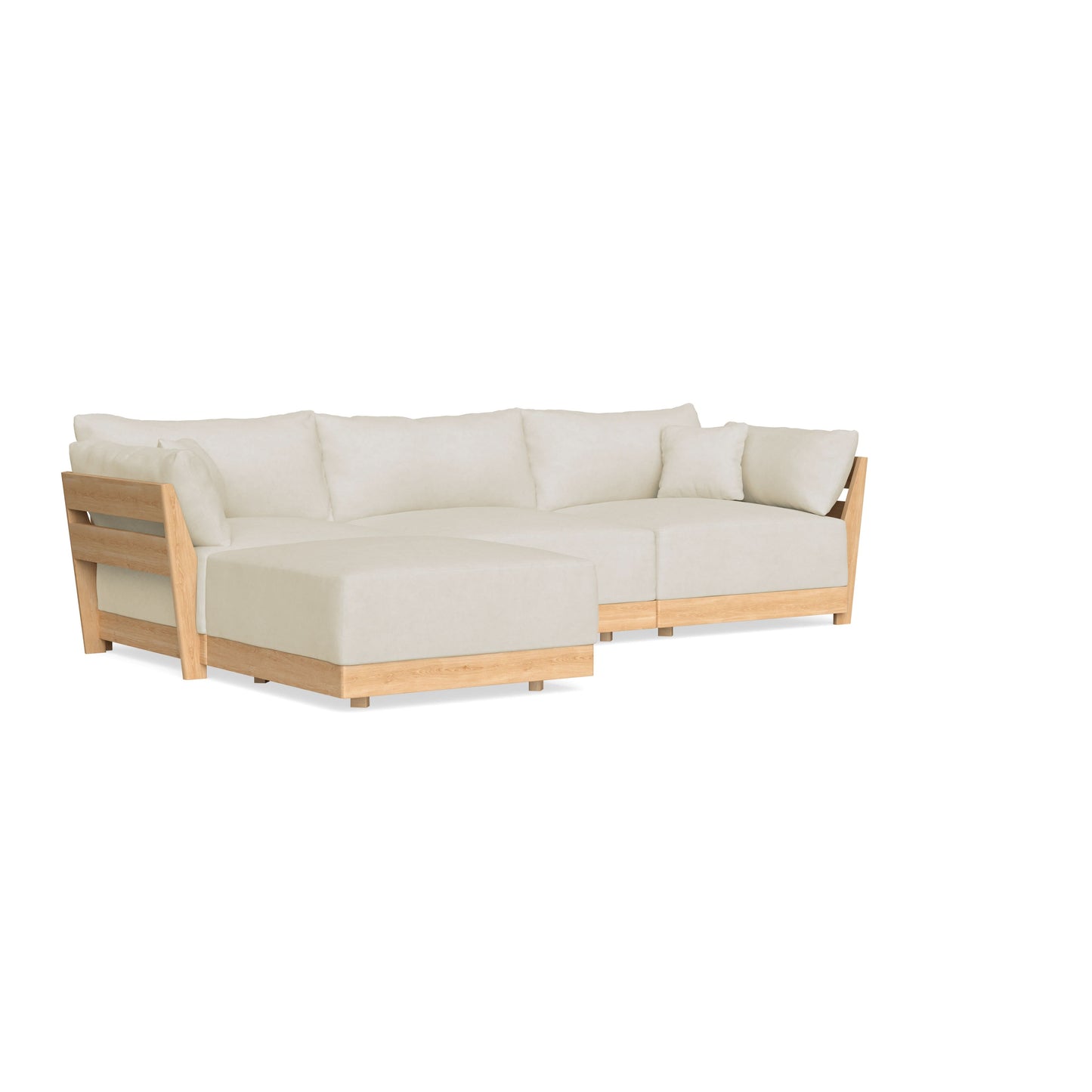 Slipcover Only - Modular Bondi 3-Seater Sectional in Mascarpone