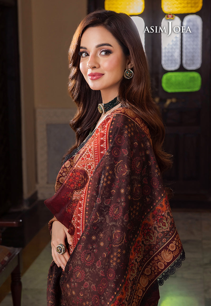 AJRW-25 EMBROIDERED PREMIUM WINTER COTTON 3 PCS