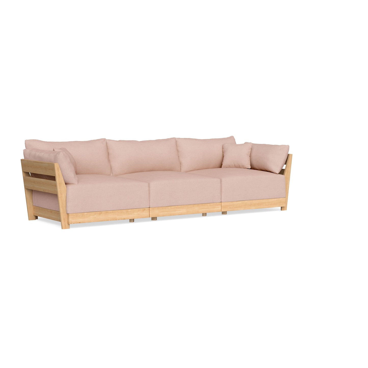 Slipcover Only - Modular Bondi 3-Seater Sofa in Rose Quartz