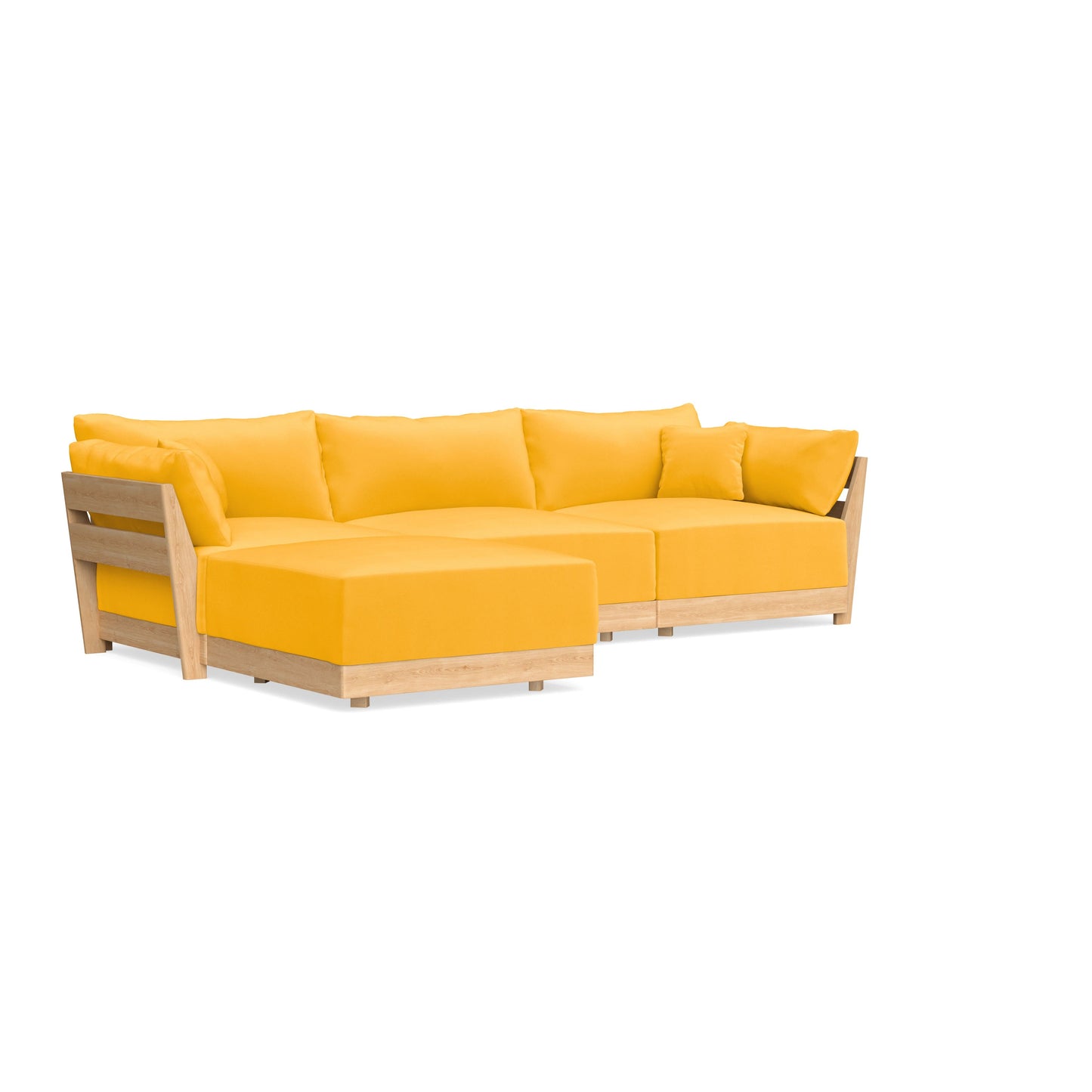 Slipcover Only - Modular Bondi 3-Seater Sectional in Marigold