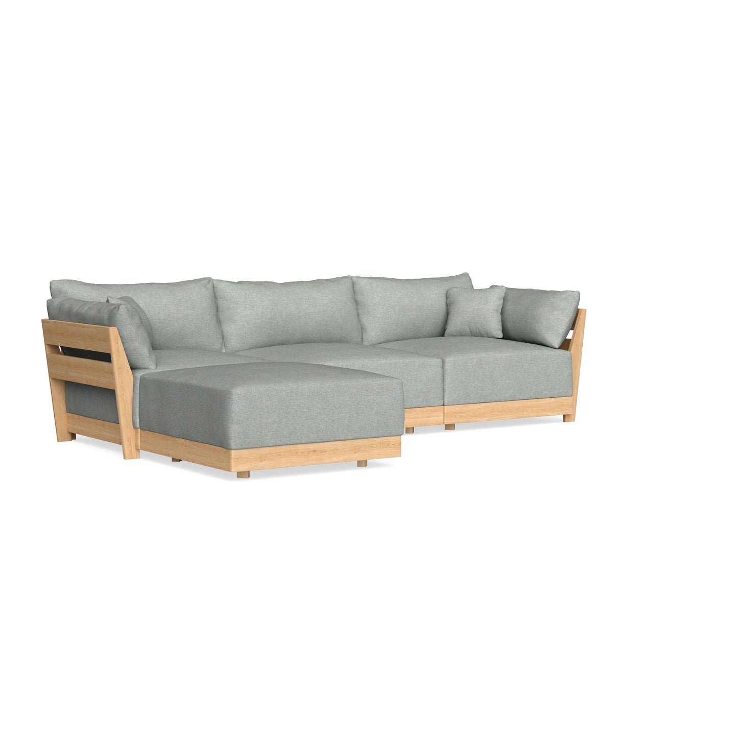 Slipcover Only - Modular Bondi 3-Seater Sectional in Spa