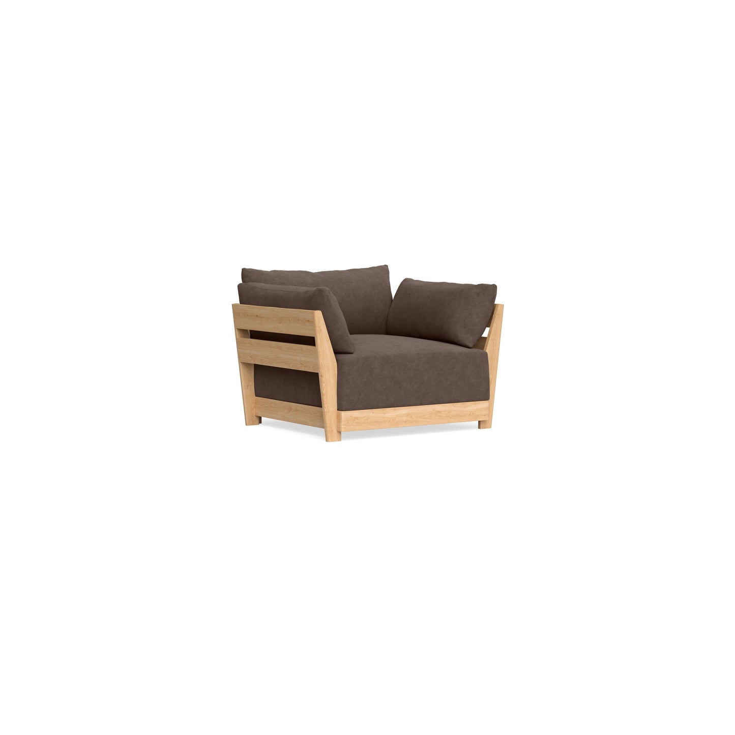 Slipcover Only - Modular Bondi Armchair in Chocolate