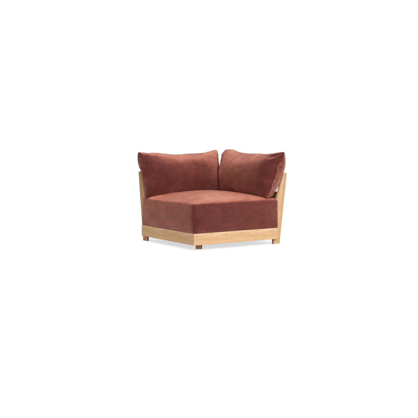 Slipcover Only - Modular Bondi Corner Chair in Spice