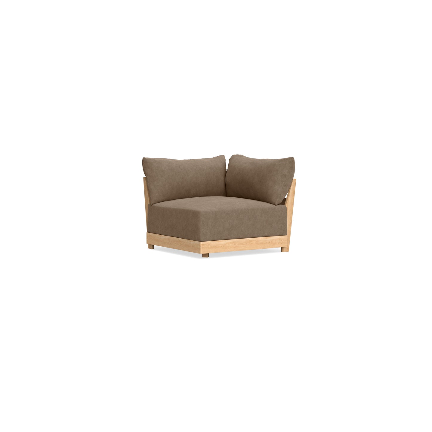 Slipcover Only - Modular Bondi Corner Chair in Coffee