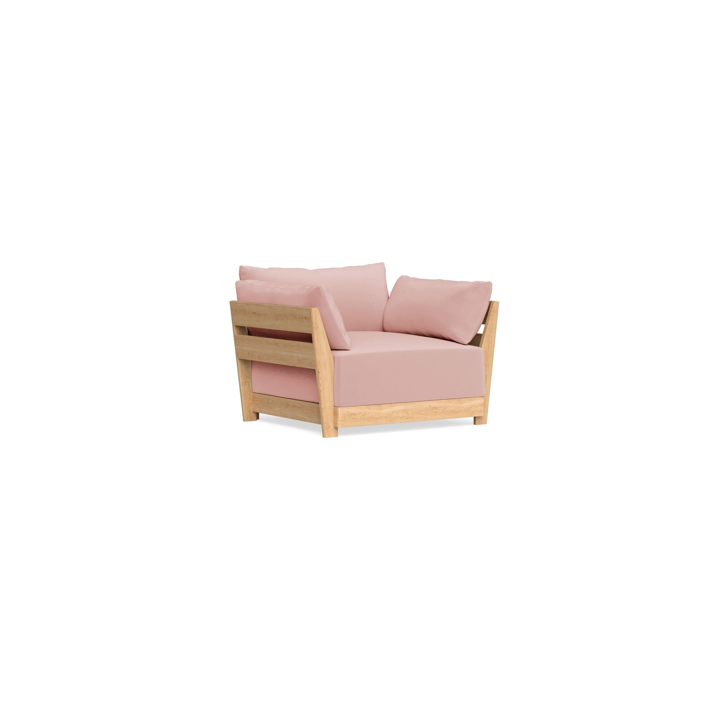 Slipcover Only - Modular Bondi Armchair in Powder Pink
