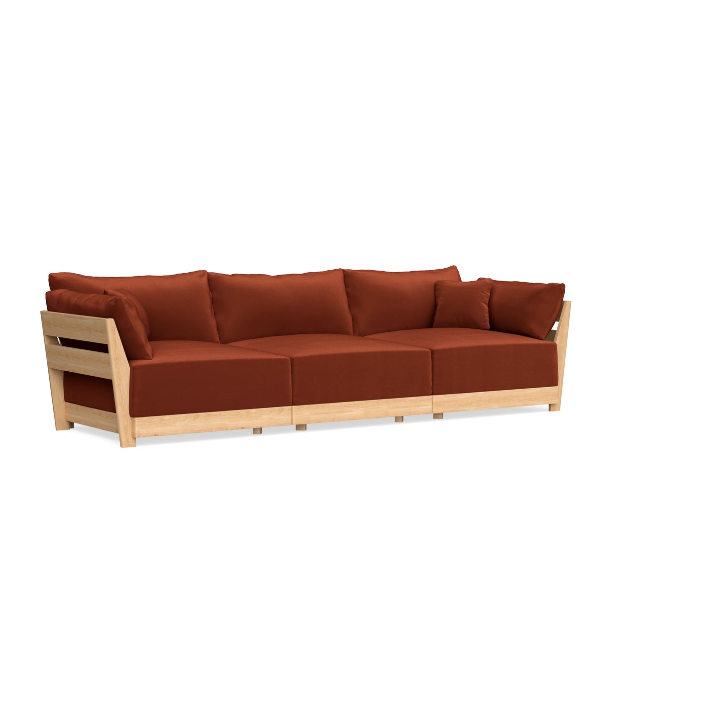 Slipcover Only - Modular Bondi 3-Seater Sofa in Rust