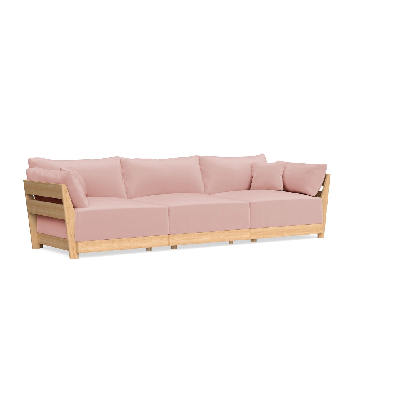 Slipcover Only - Modular Bondi 3-Seater Sofa in Powder Pink