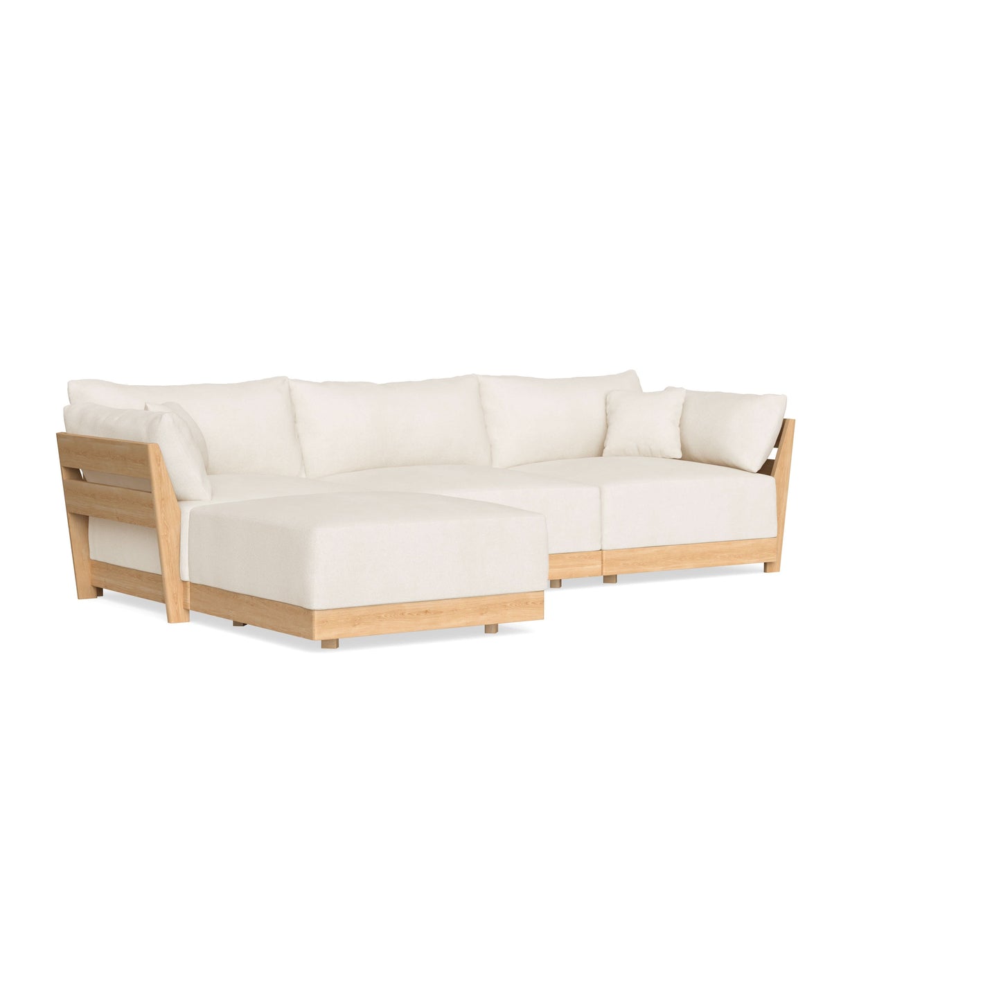 Slipcover Only - Modular Bondi 3-Seater Sectional in Powder