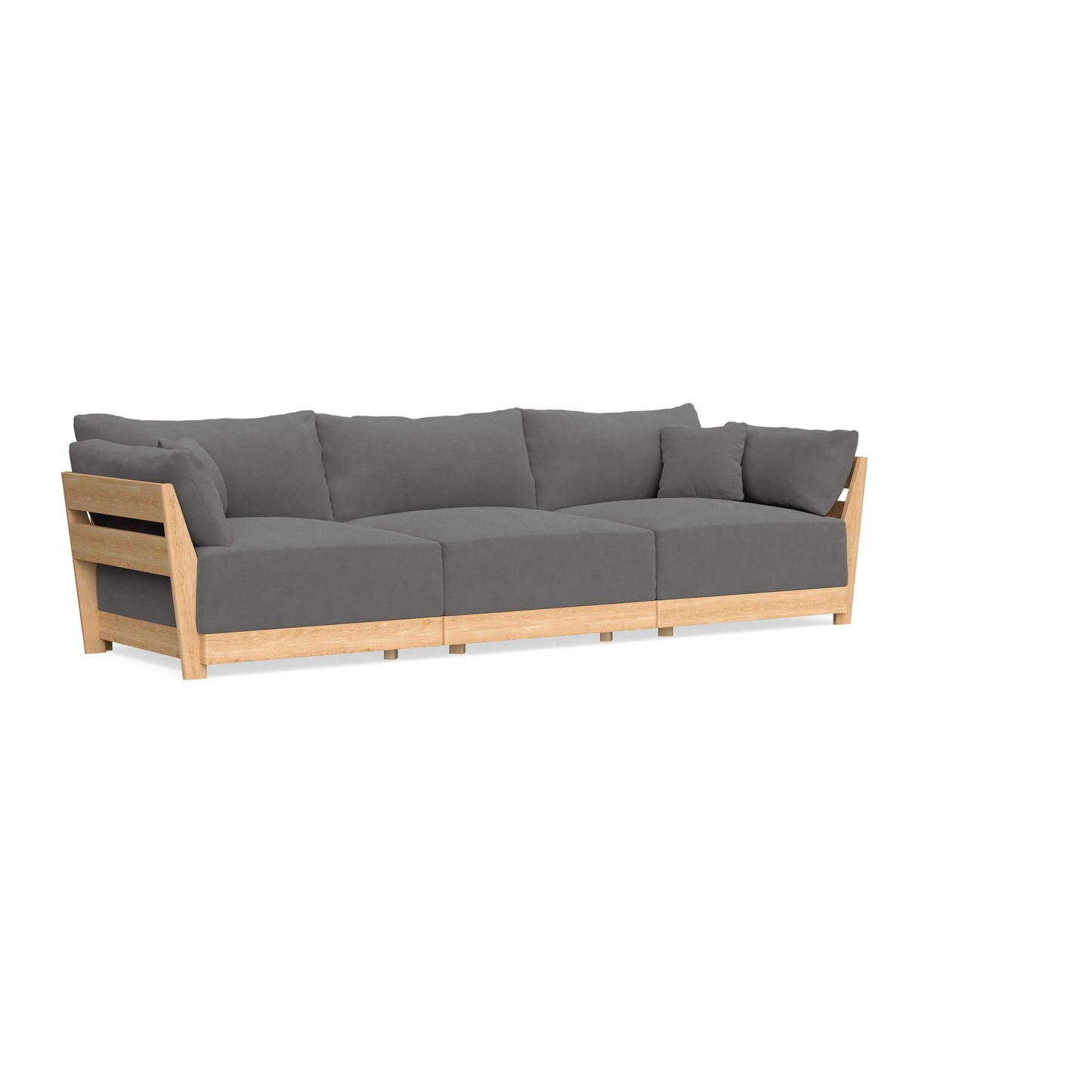 Slipcover Only - Modular Bondi 3-Seater Sofa in Burnt Ember