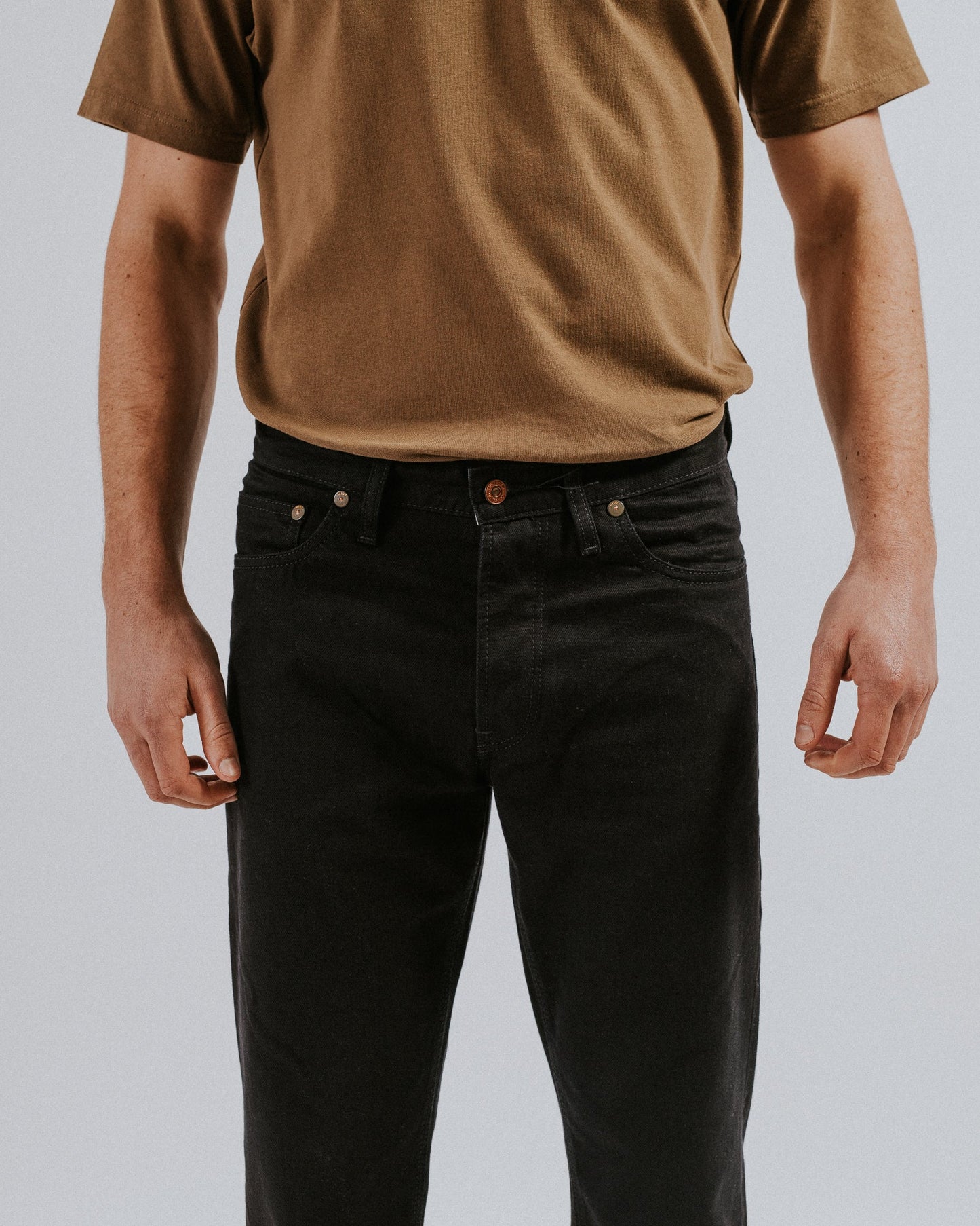 The Hack@ - Washed Black Denim