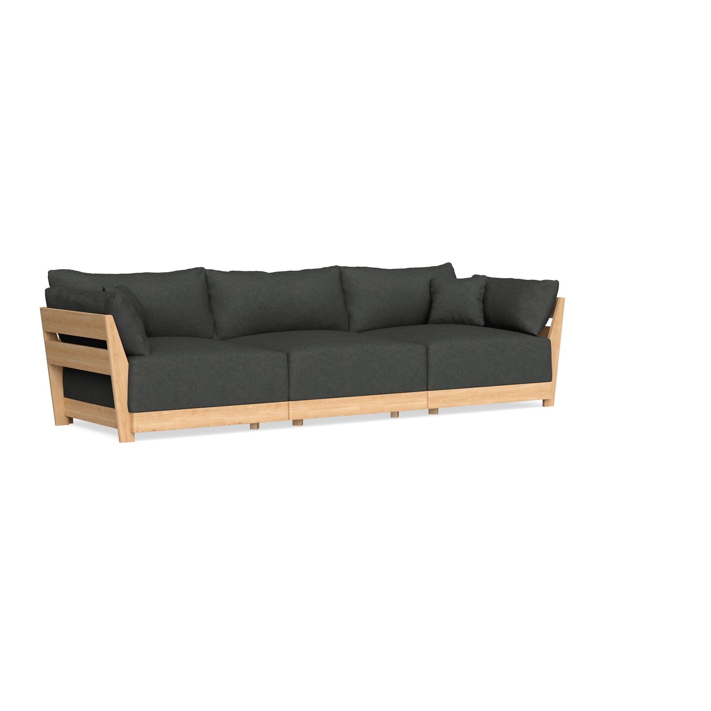 Slipcover Only - Modular Bondi 3-Seater Sofa in Raven Gray