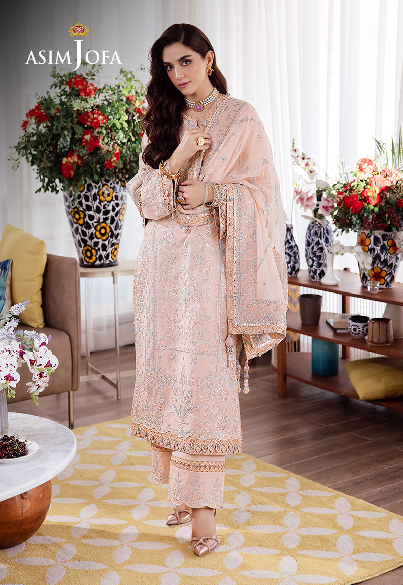 AJUR-12 EMBROIDERED LAWN 3 PCS