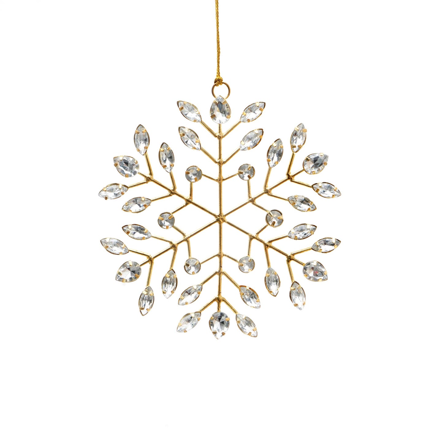 Wintery Hanging Ornament, Set of 6