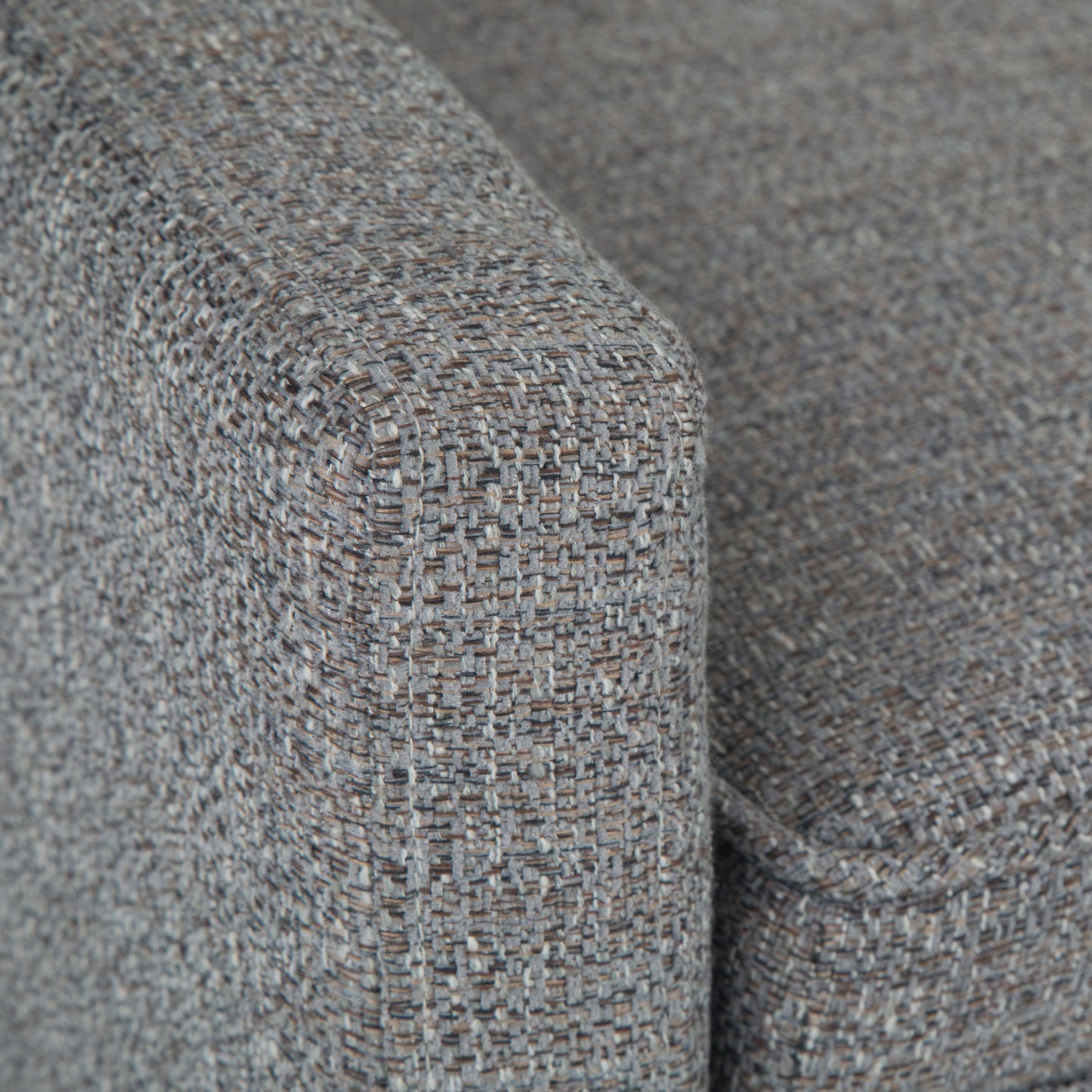 Wave Upholstered Bench with Low Back and Swooped Arms