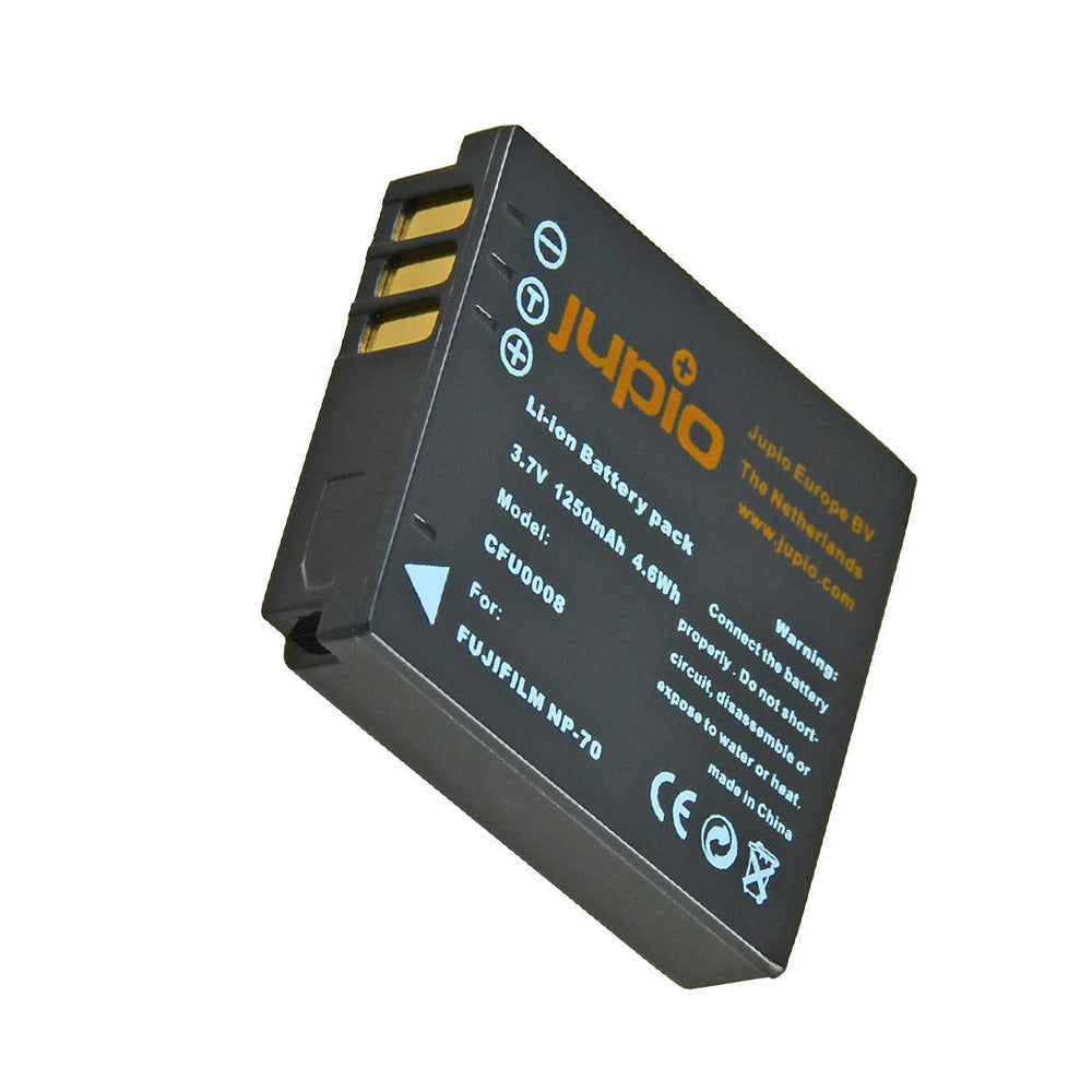 Jupio Li-Ion 3.7V 1250mAh Battery For Fuji NP-70 Camera