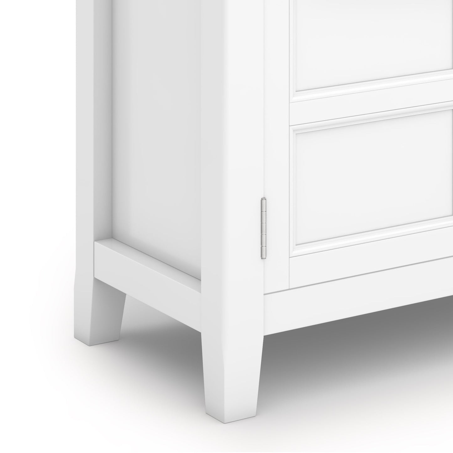 Fracture Storage Cabinet with 2 Doors and Tapered Legs
