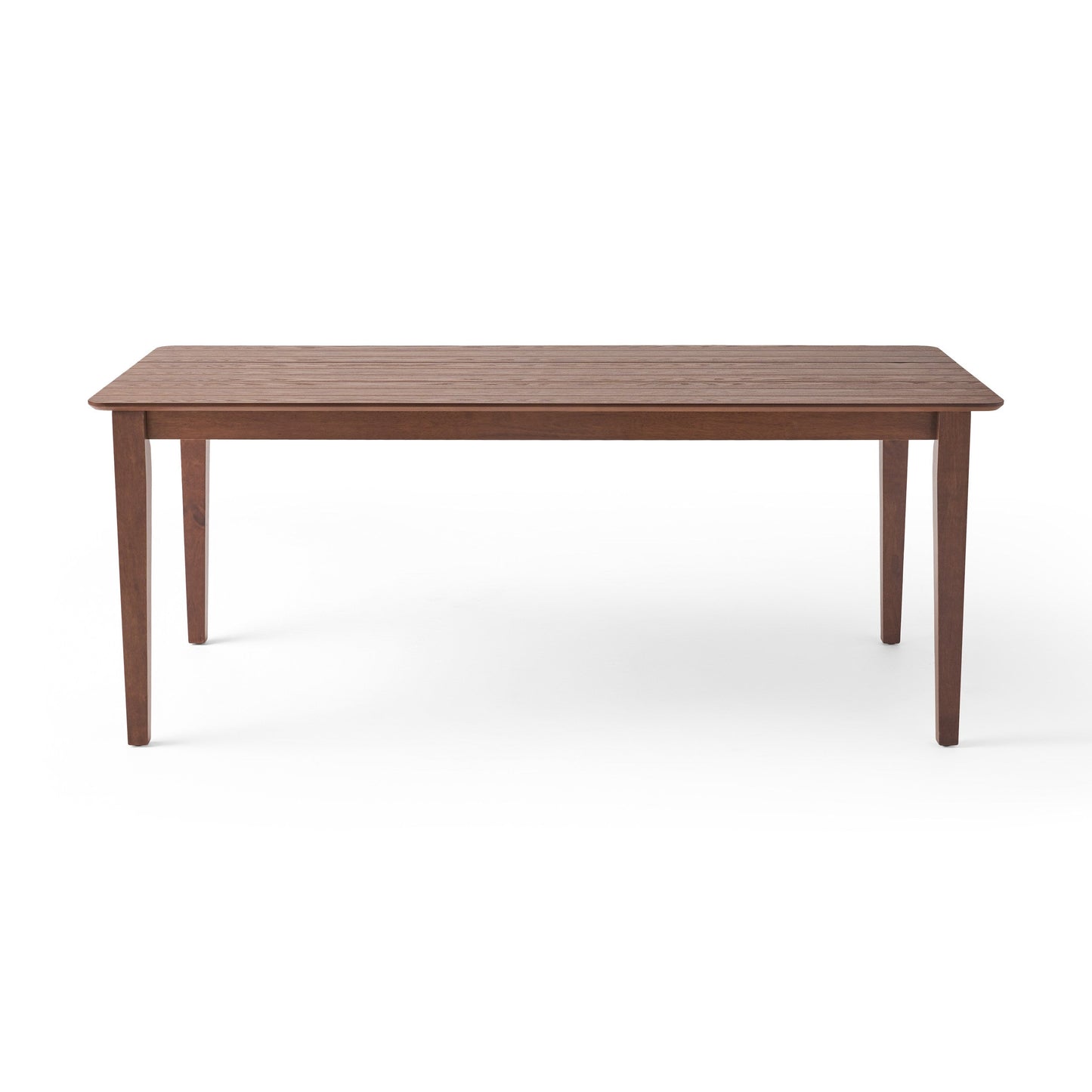 Solid Wood Dining Table with Square Legs