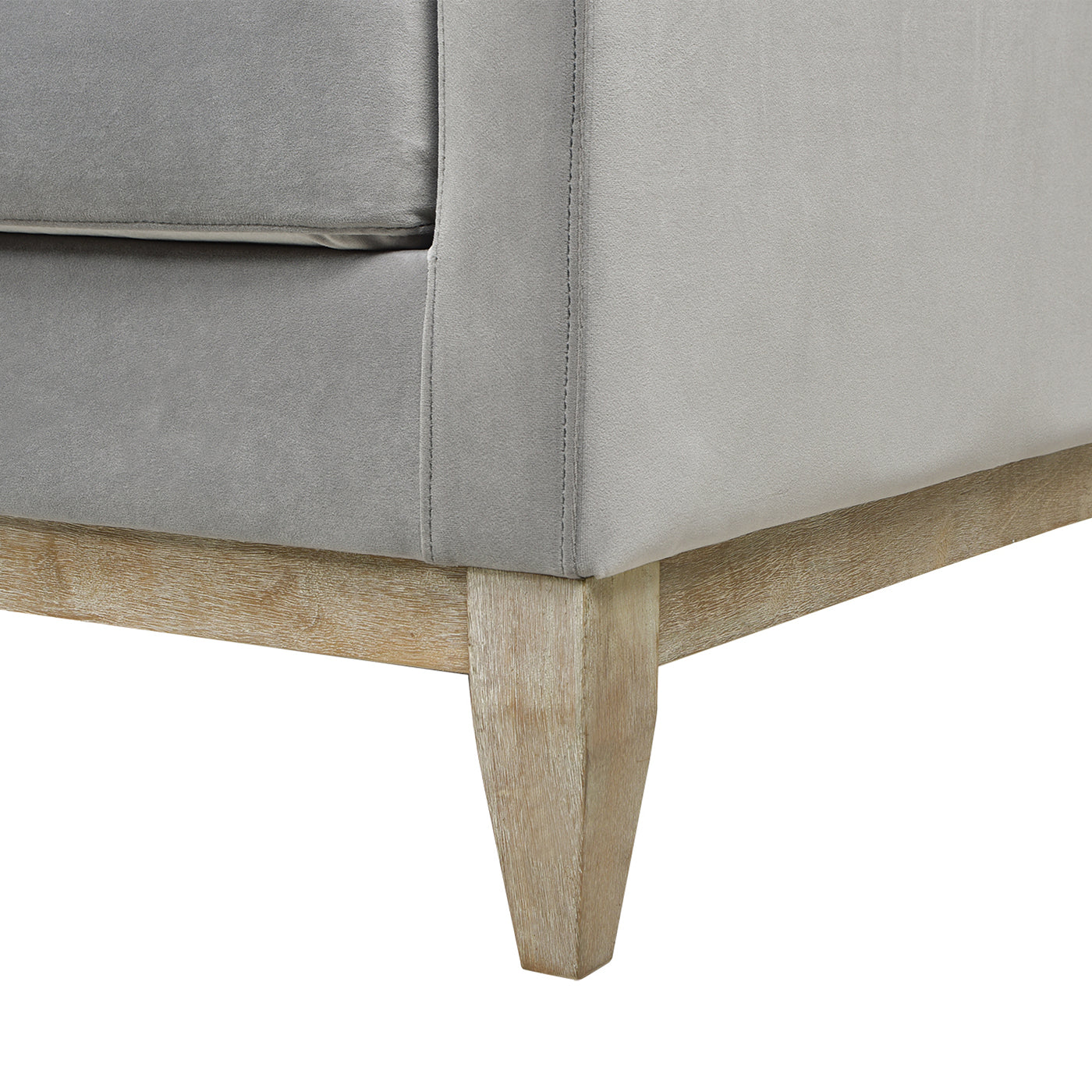 Crownedd 84" Upholstered Sofa with Square Track Arms
