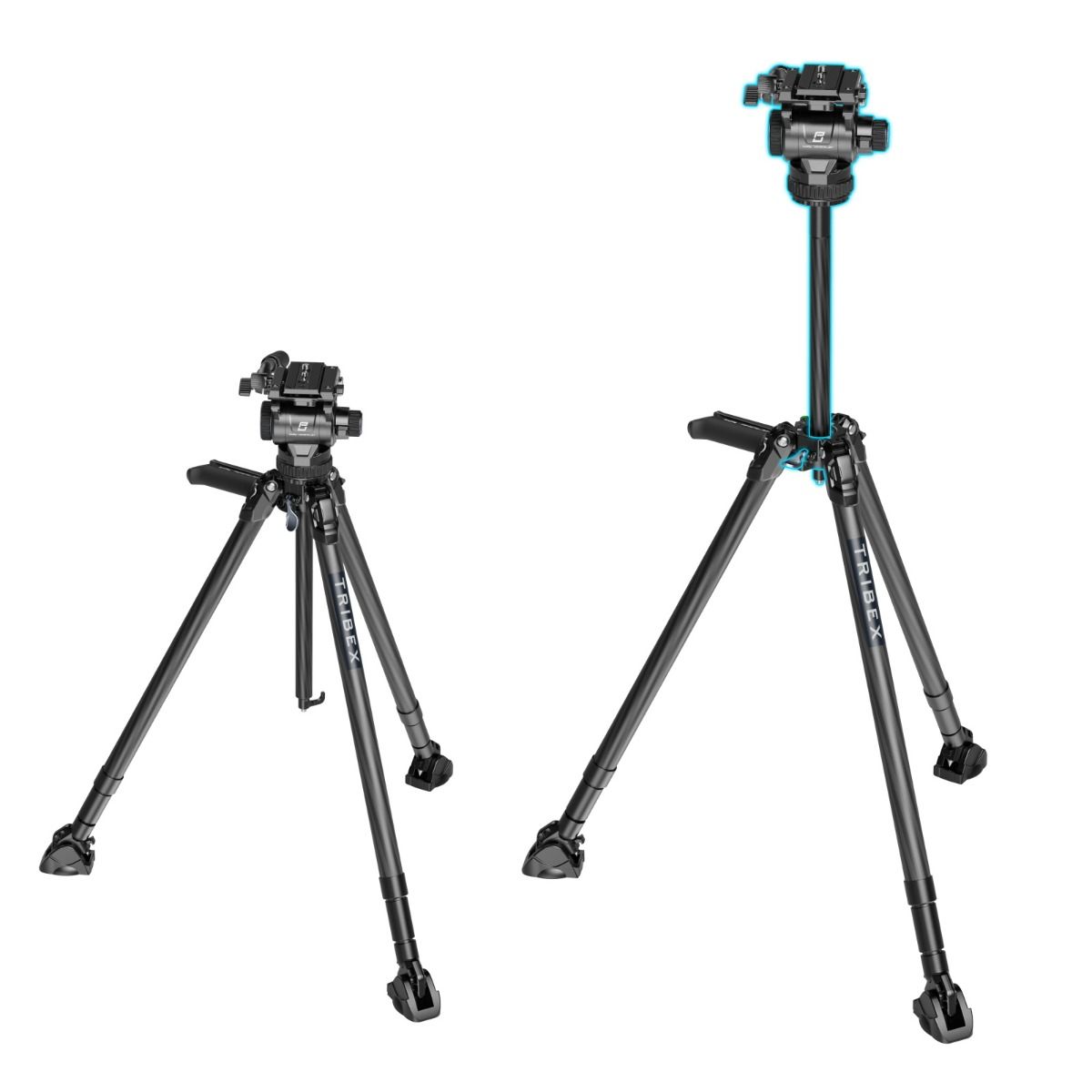SmallRig x Potato Jet TRIBEX Hydraulic Carbon Fiber Tripod Kit 4259