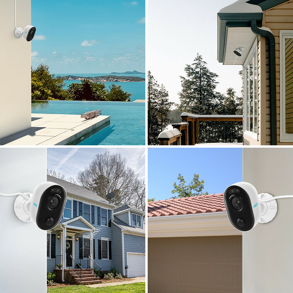 Reolink WiFi Outdoor Security Camera with Spotlight Lumus (2 Pack)