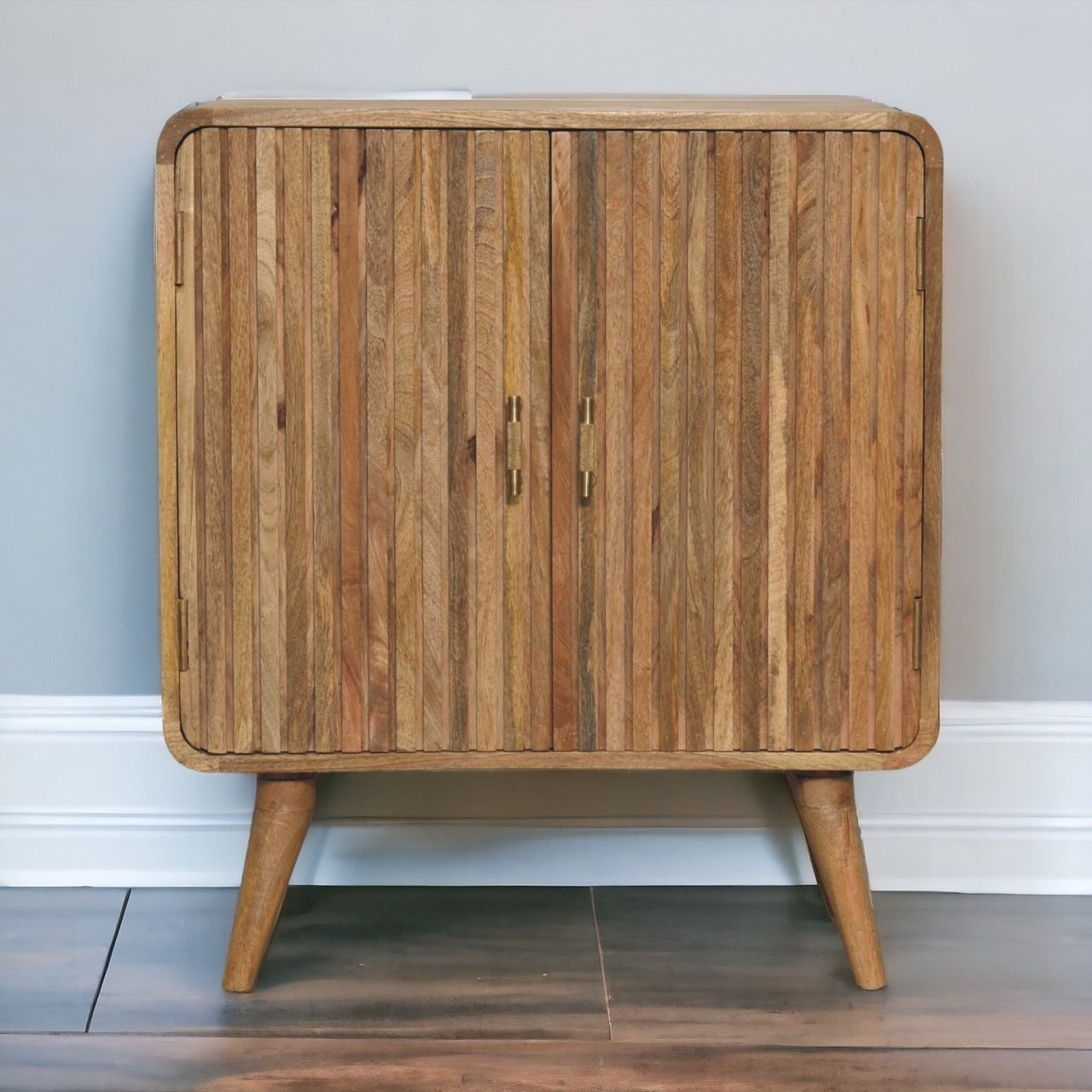 Architect 2 Doors Cabinet with Tapered Legs