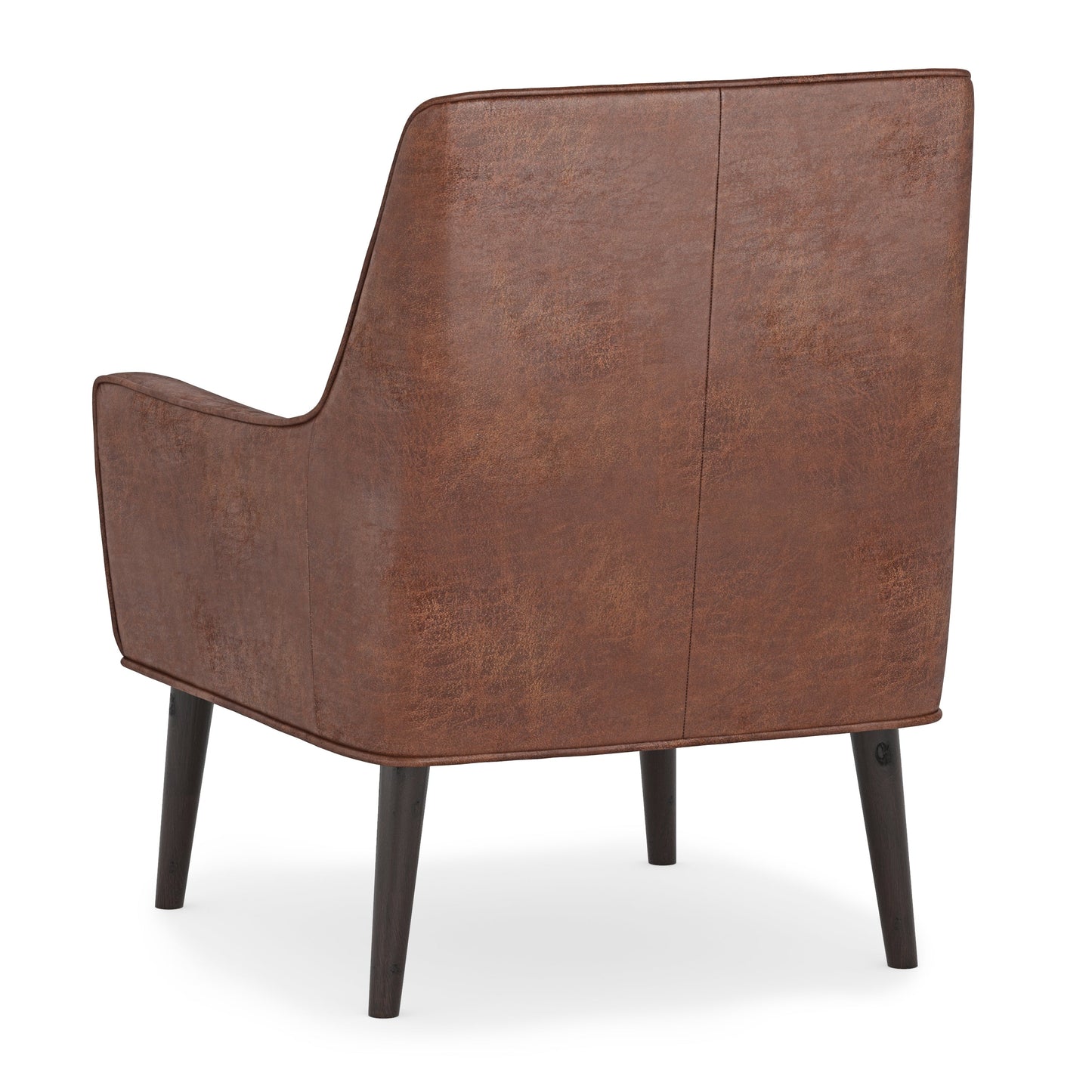 Upholstered Slope Armchair with Removable Cushion Seat