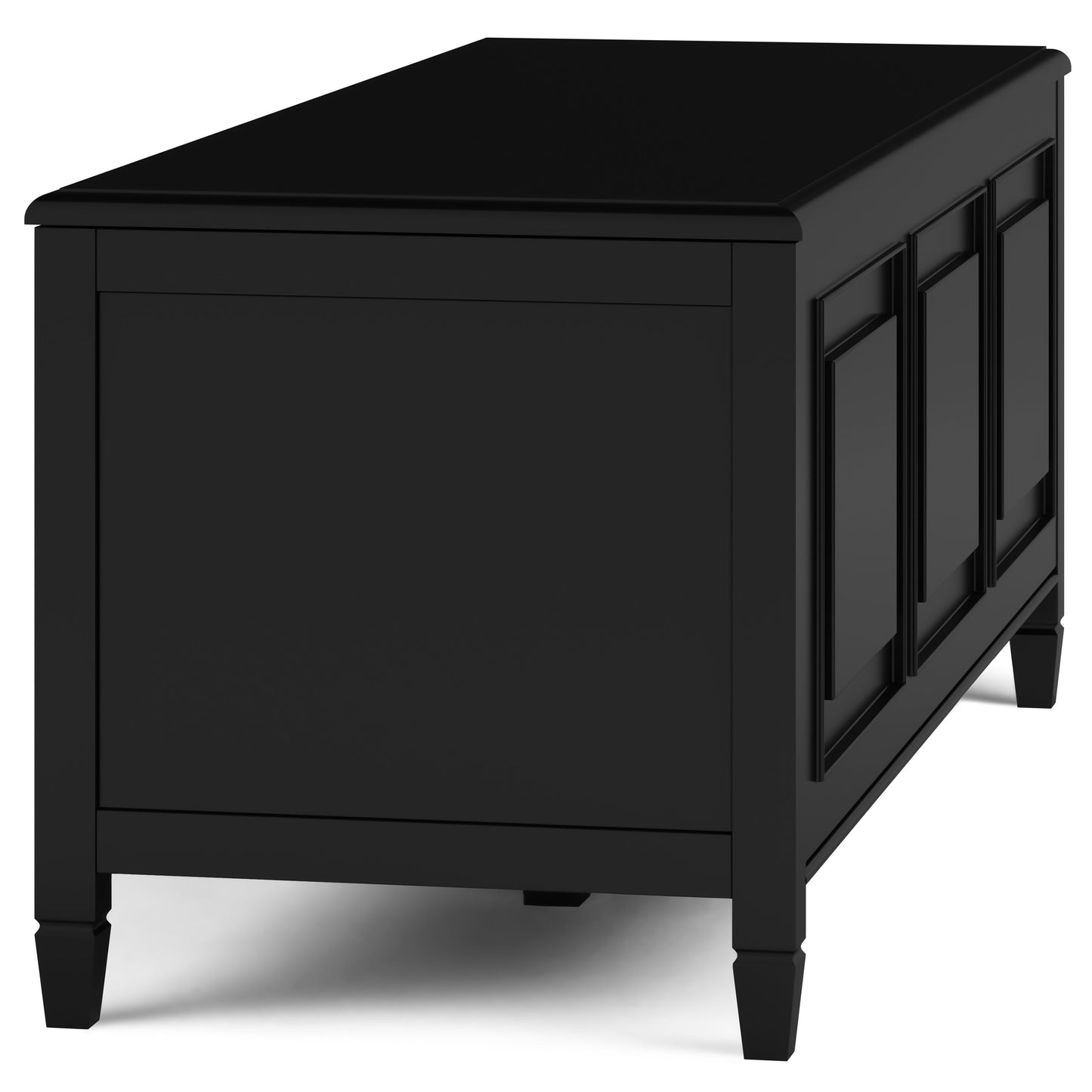 Solarium Storage Bench with Lift-up Lids