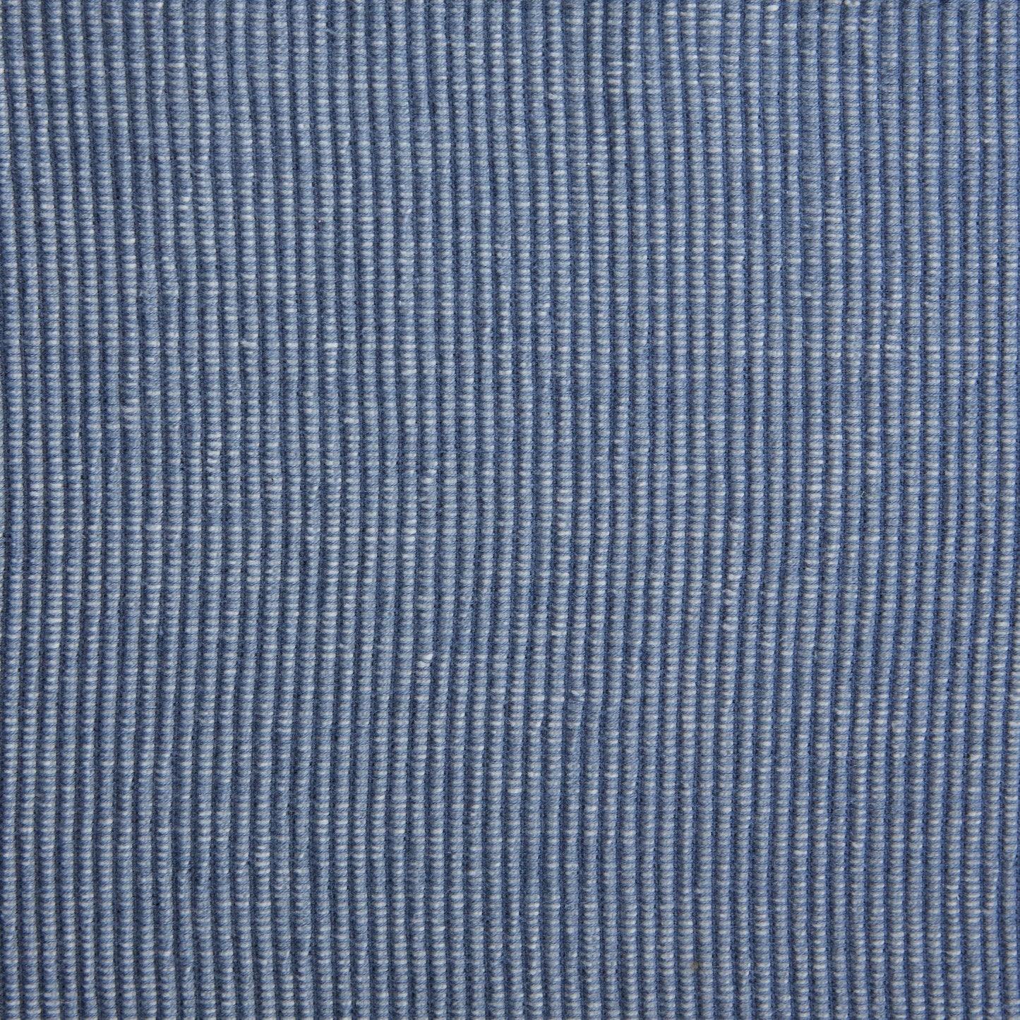 Stonewash Blue/White 2-Tone Ribbed Table Runner 13X108