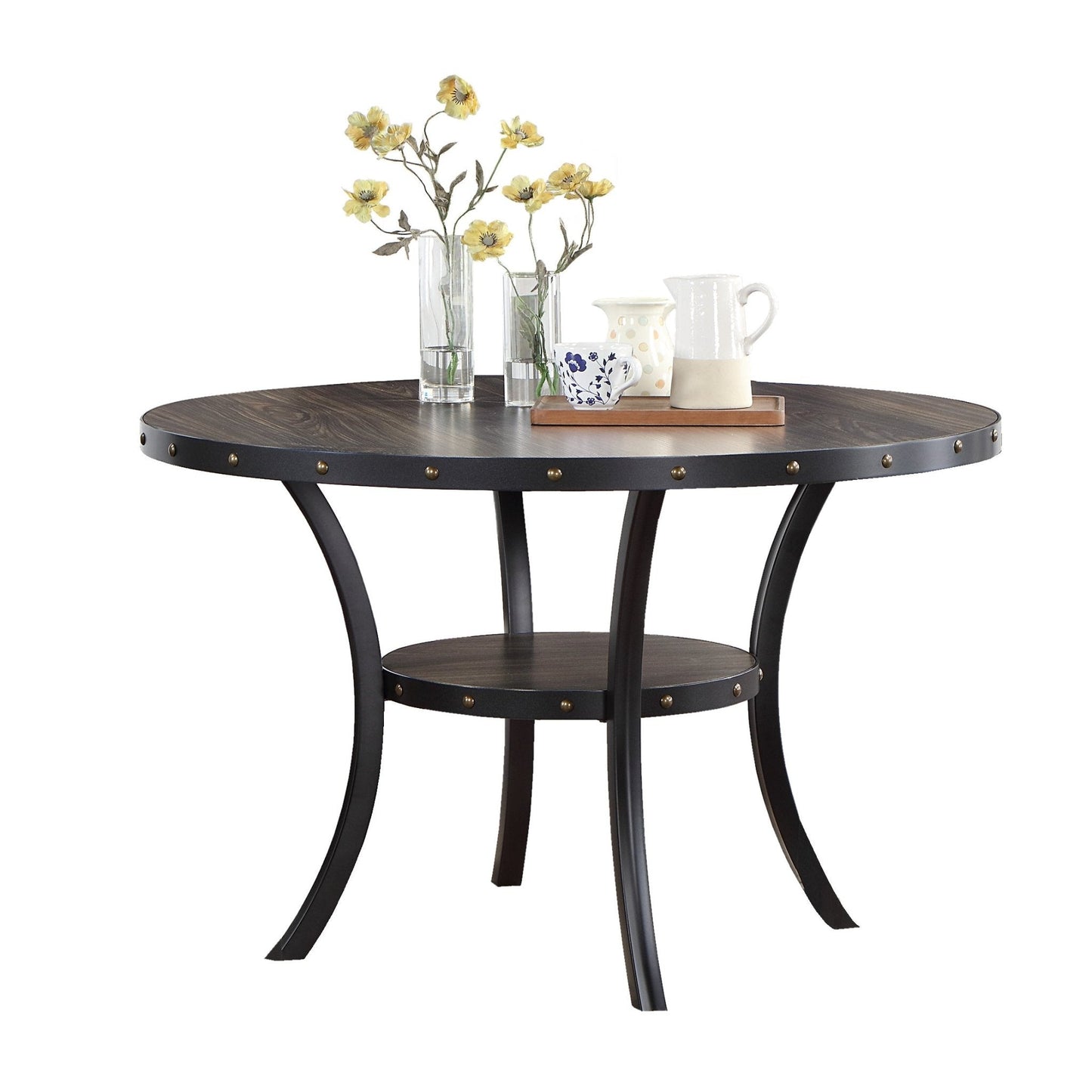 5 Piece Dining Table Set with 4 Side Chairs