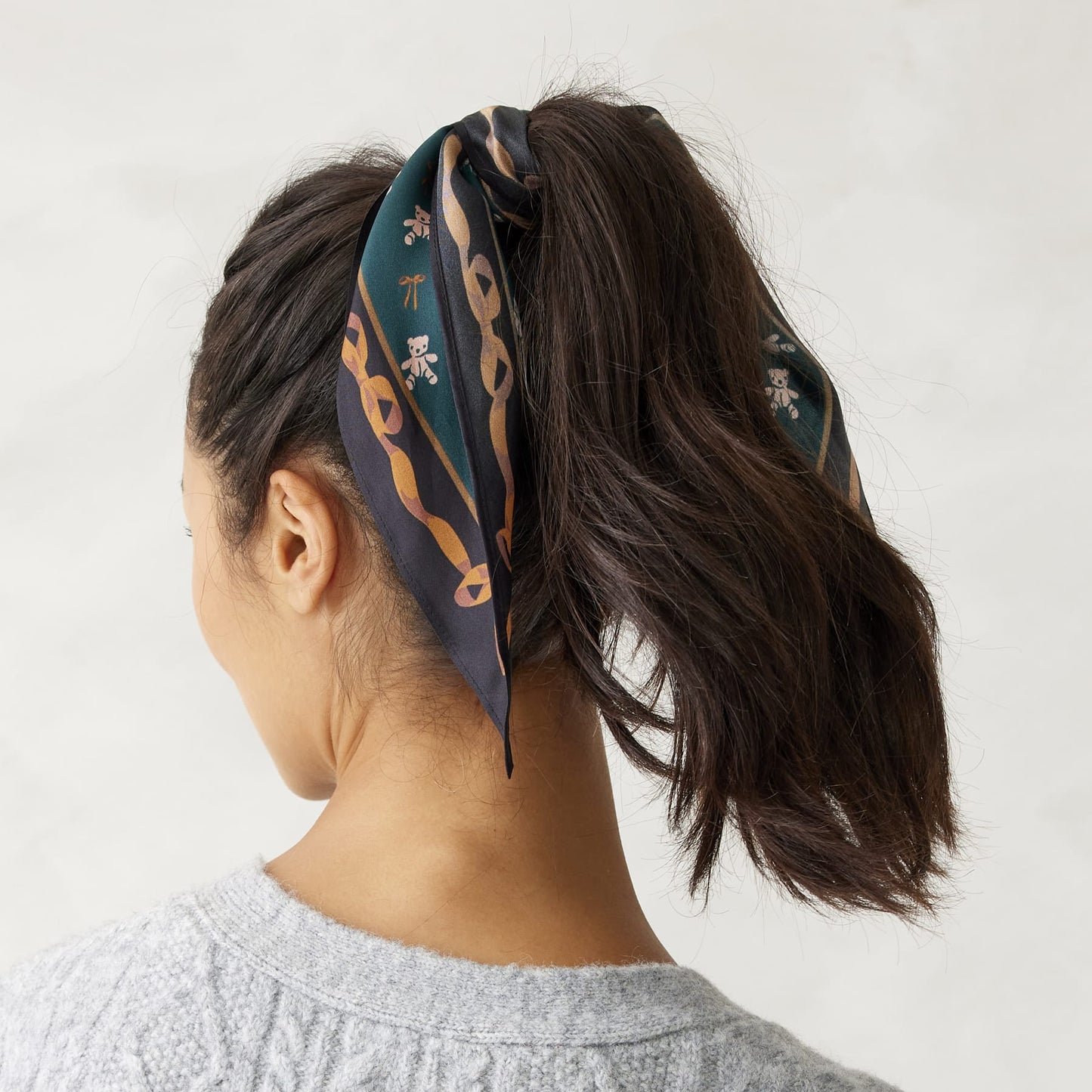 Diamond Silk Scarf
