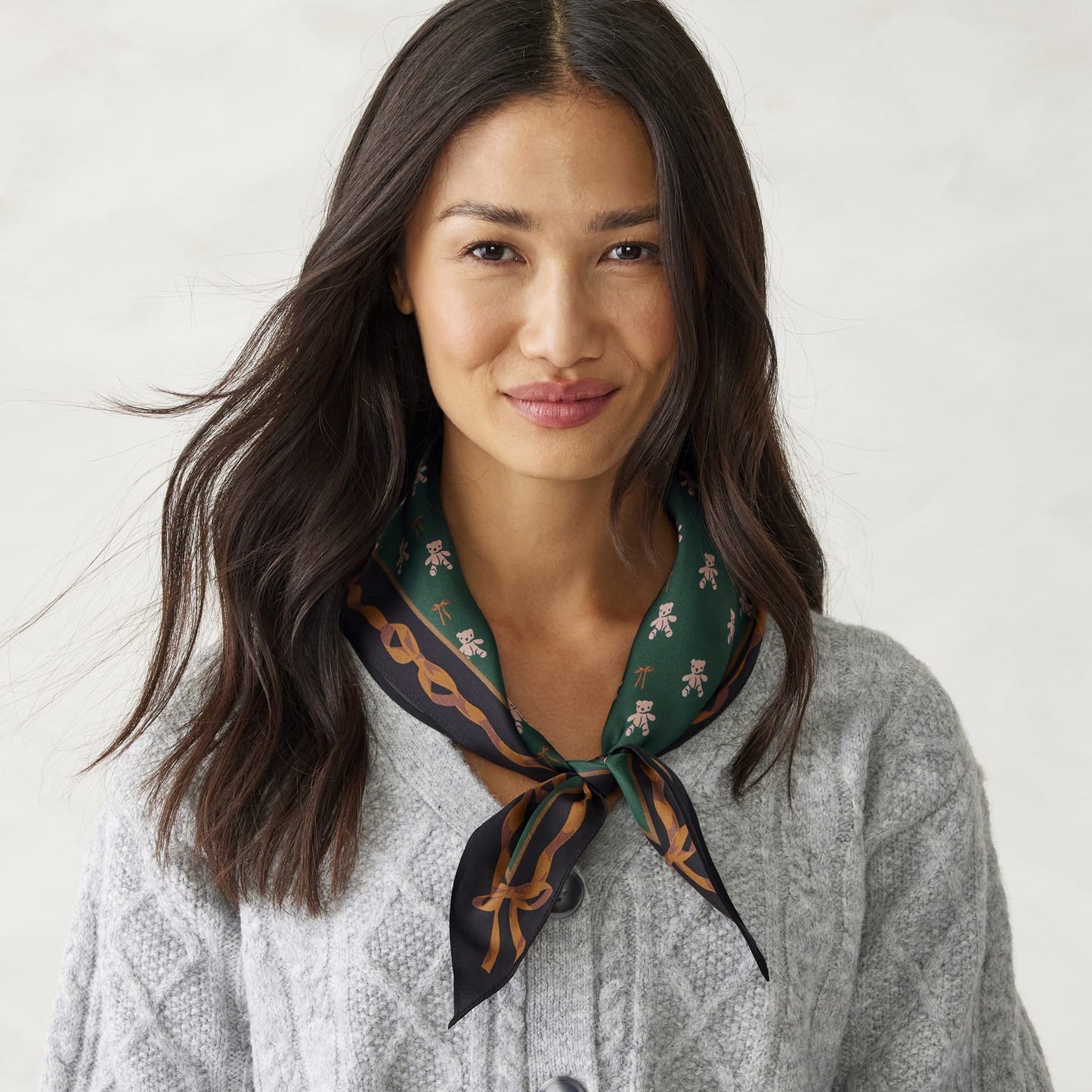 Diamond Silk Scarf