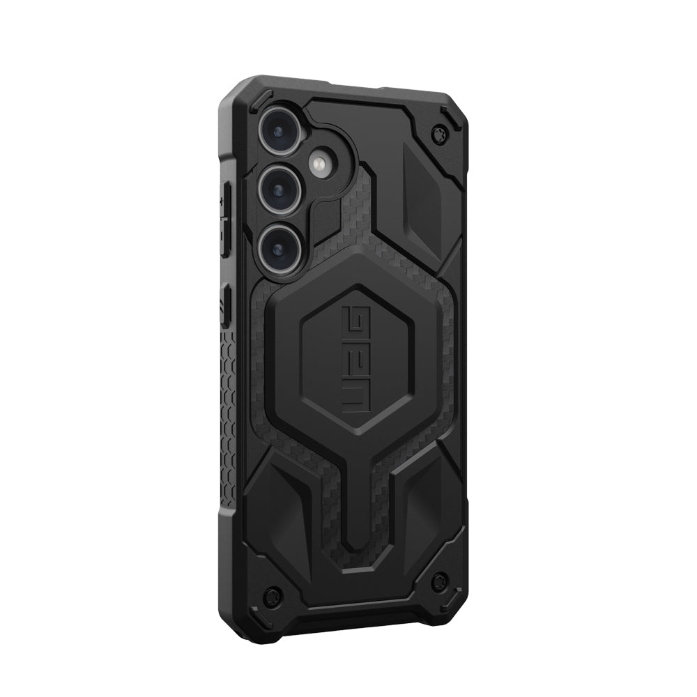 Urban Armour Gear Monarch Pro Bretzel Case For Samsung S24 (Carbon Fiber)